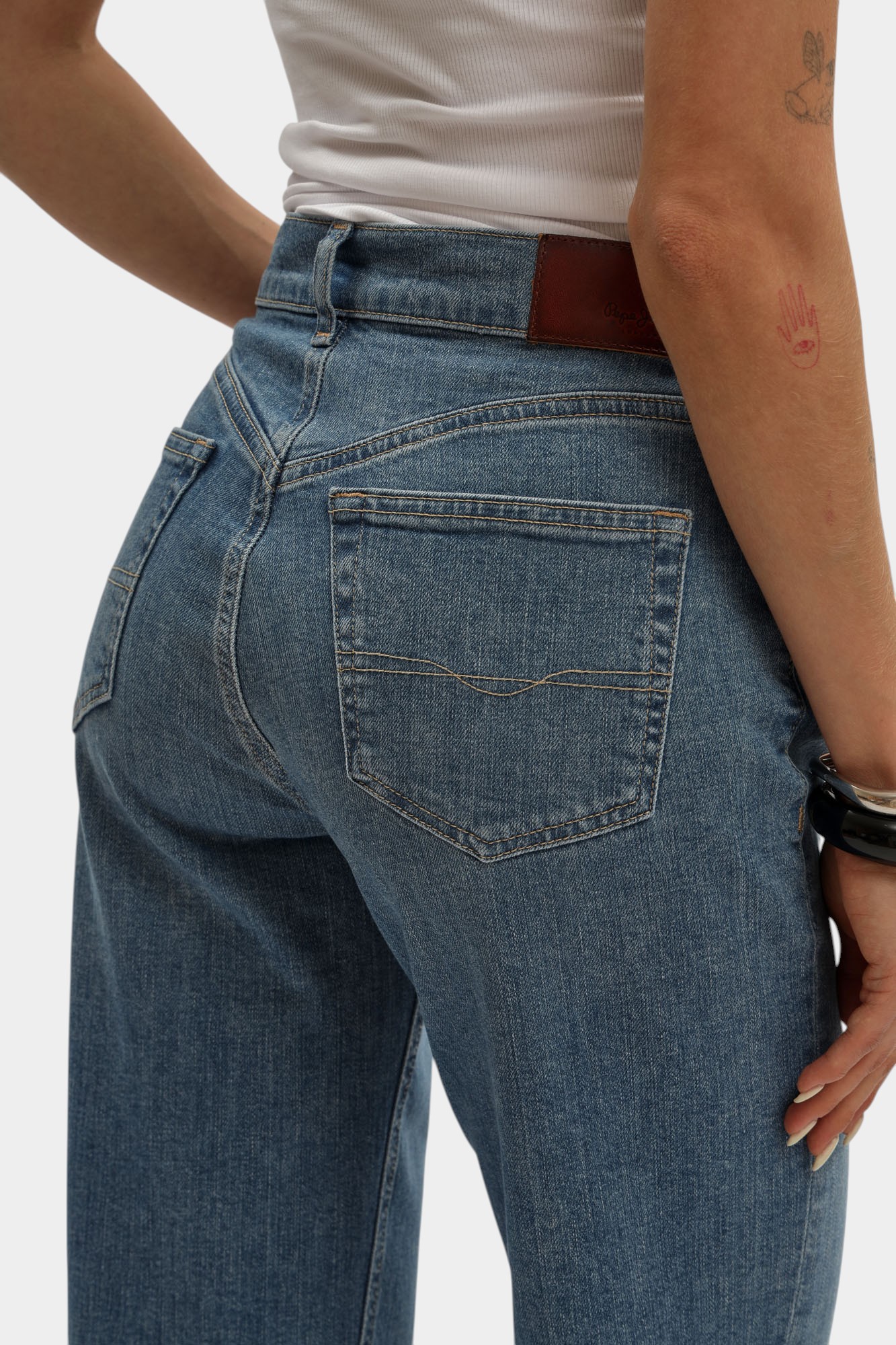 PL2050673VA брюки джинсовые pepe jeans 