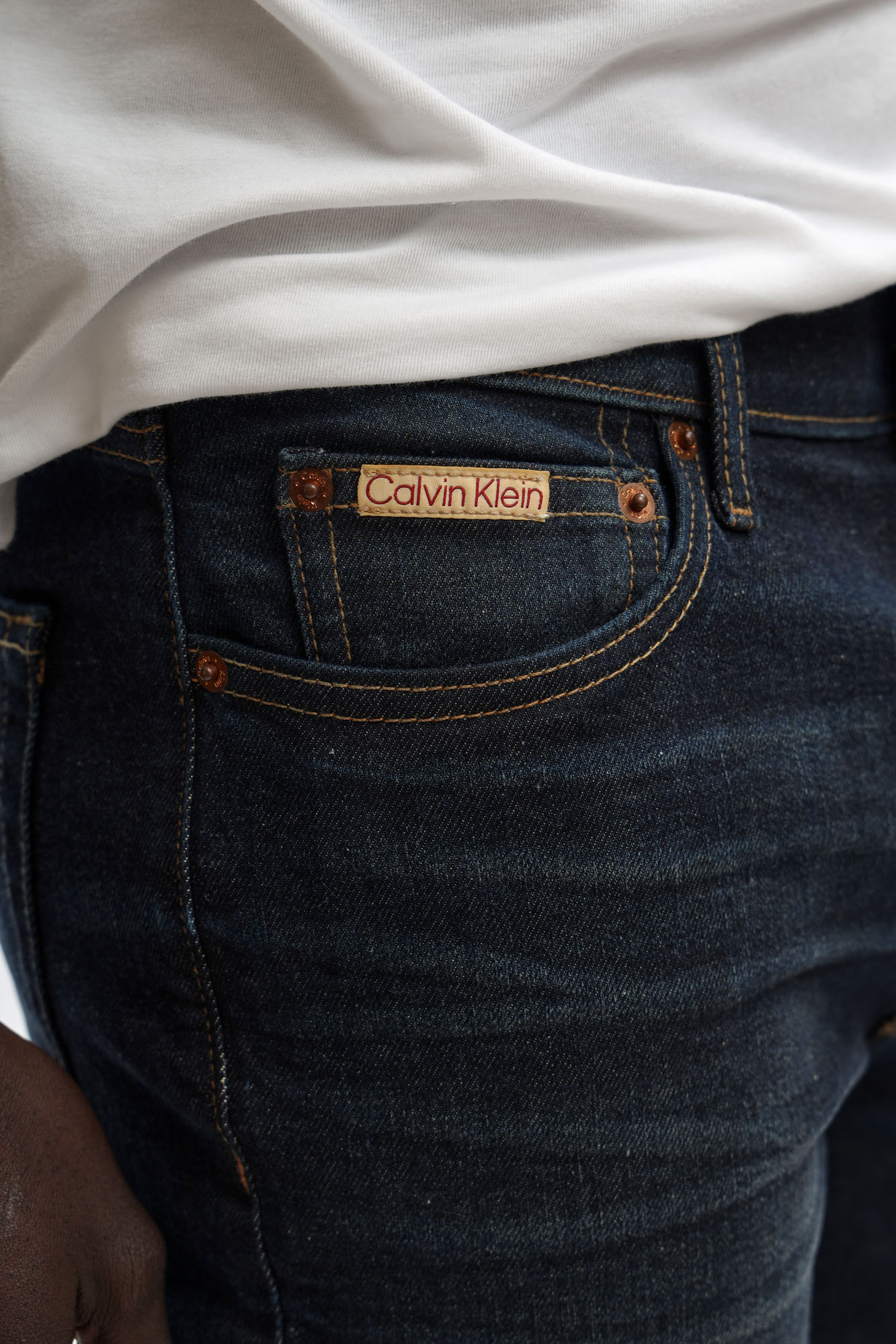 LV04RD718G Джинсы Calvin Klein Jeans Черный