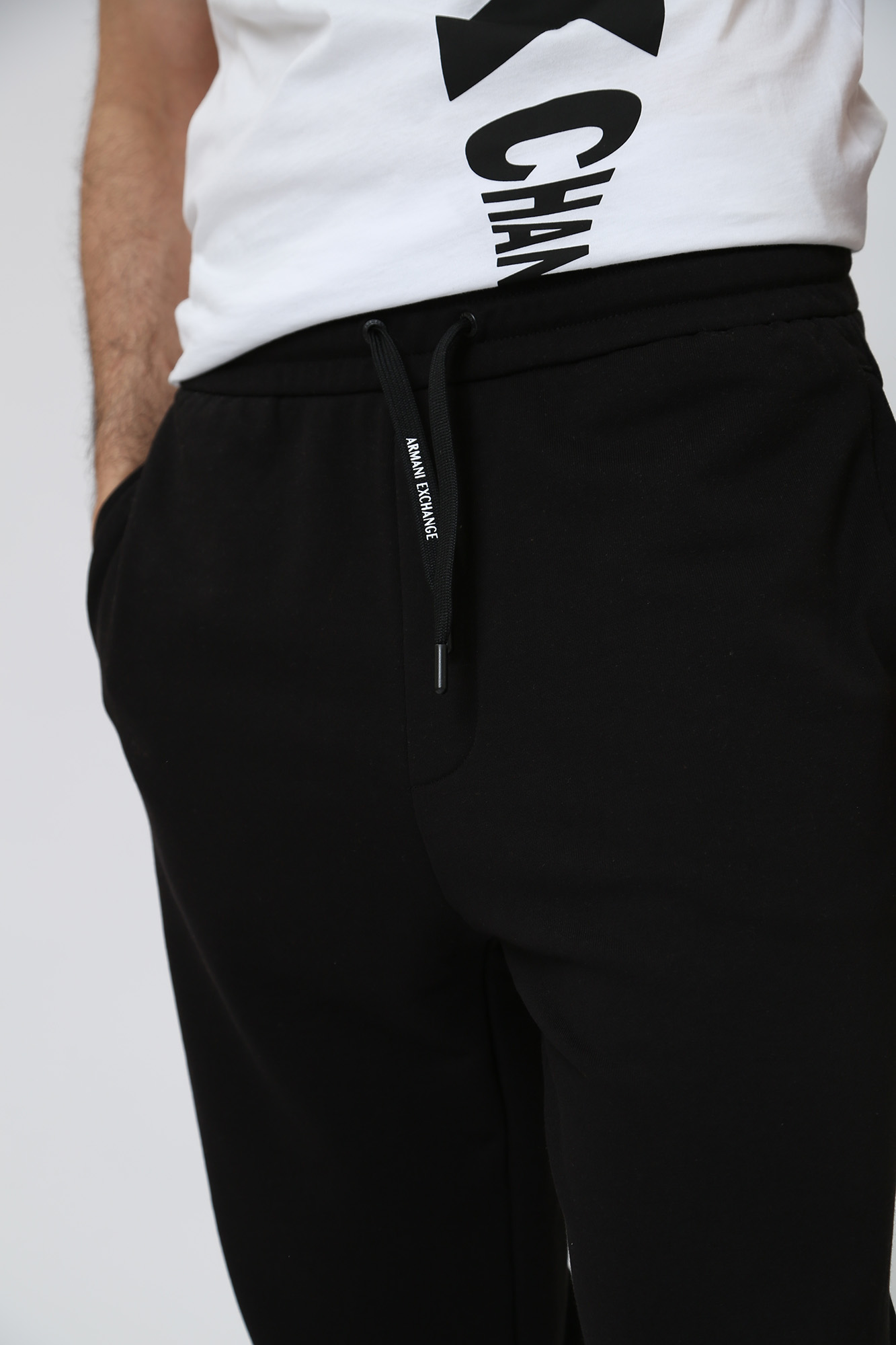 3RZPFA_ZJXAZ Брюки спортивные Armani Exchange Черный