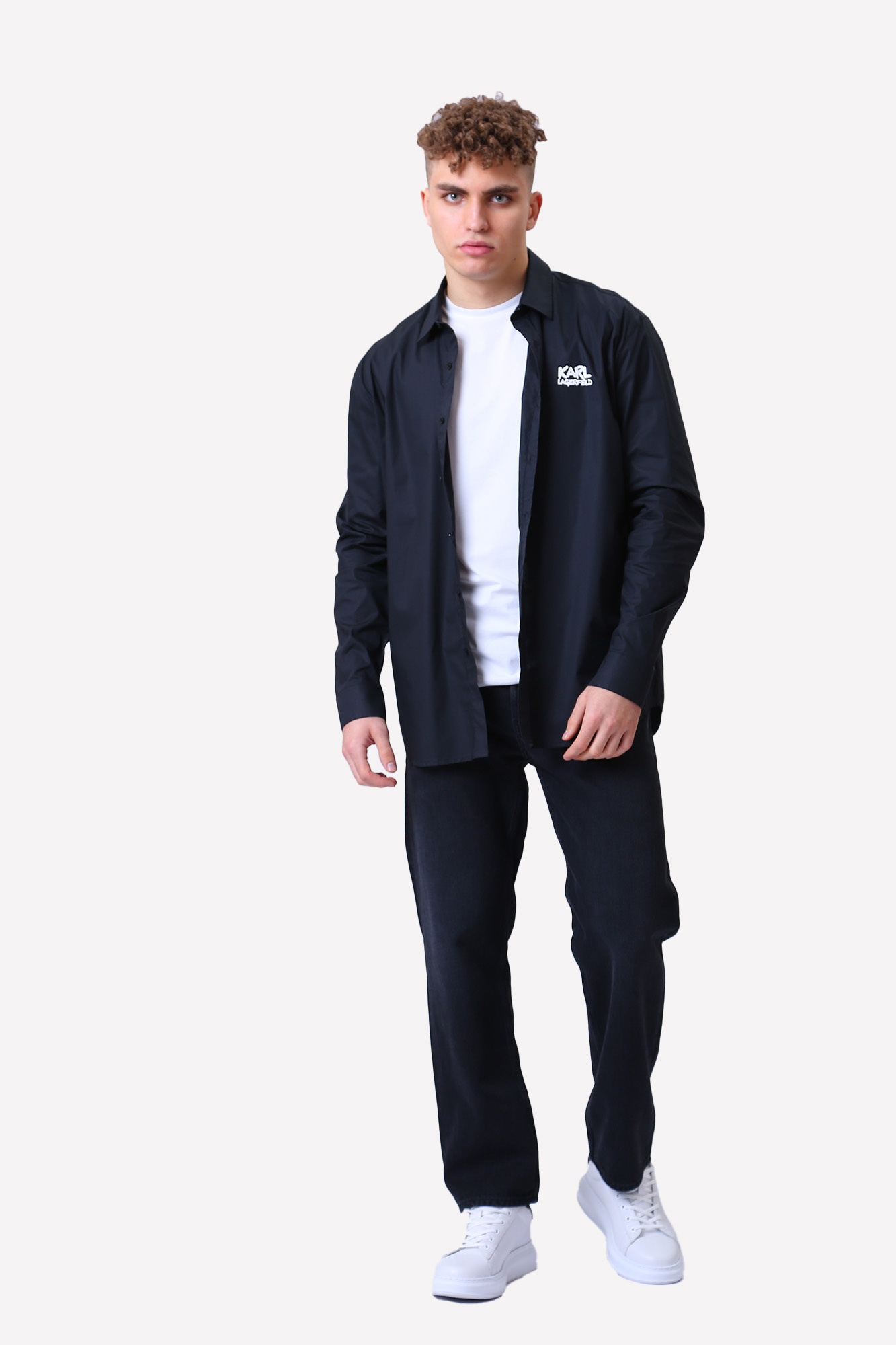 531600_605980 Рубашка Karl Lagerfeld Черный