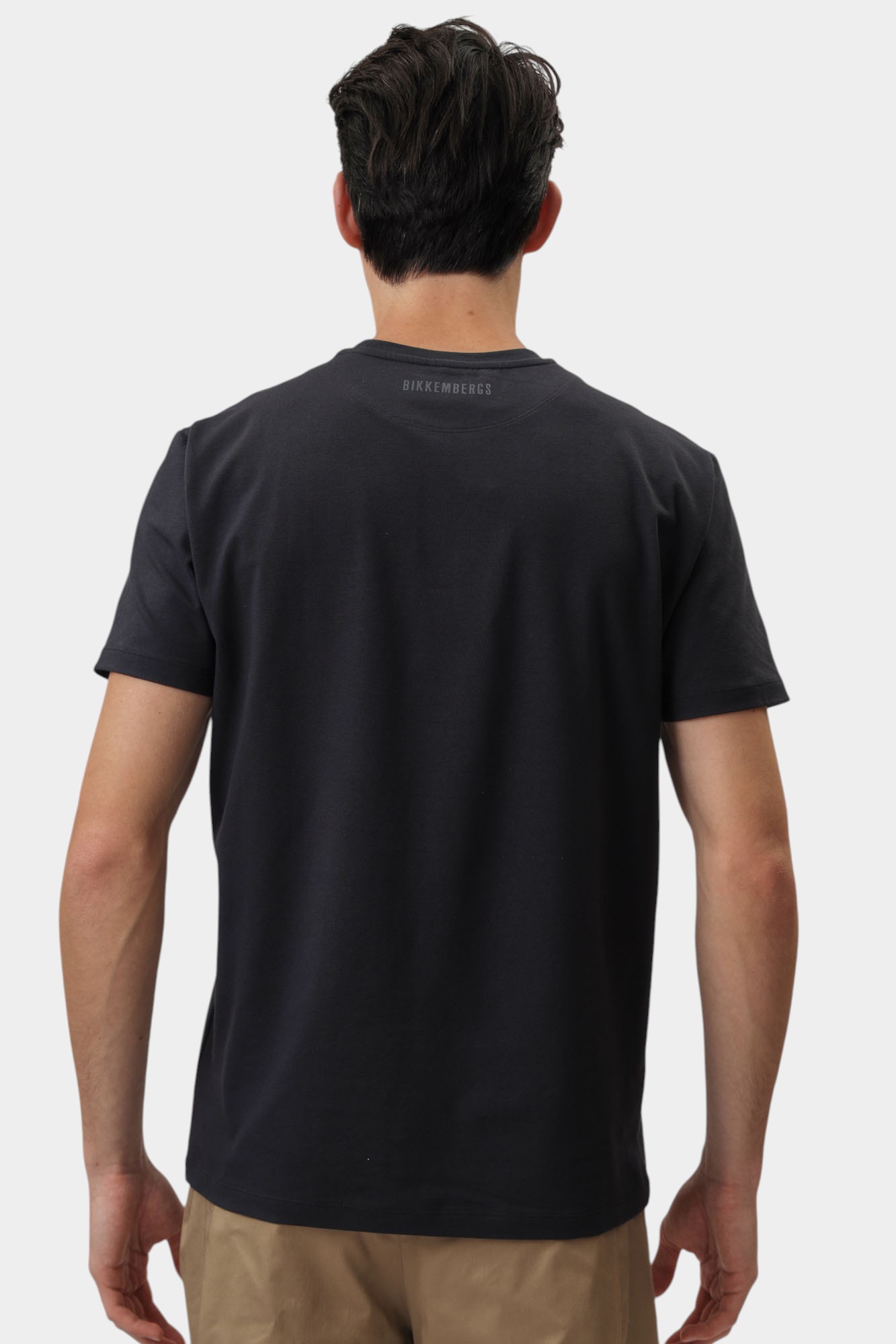 BMT0708 Футболка Bikkembergs Зеленый