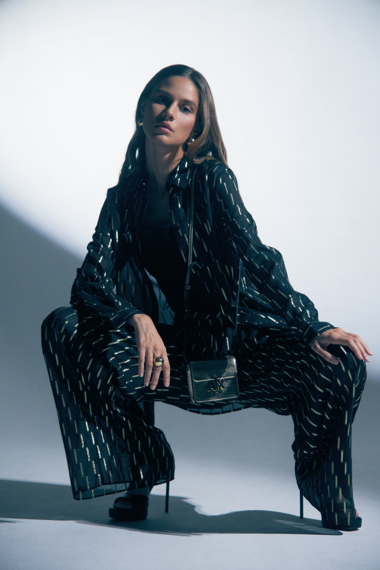 6RYP40_YN9MZ брюки armani exchange 