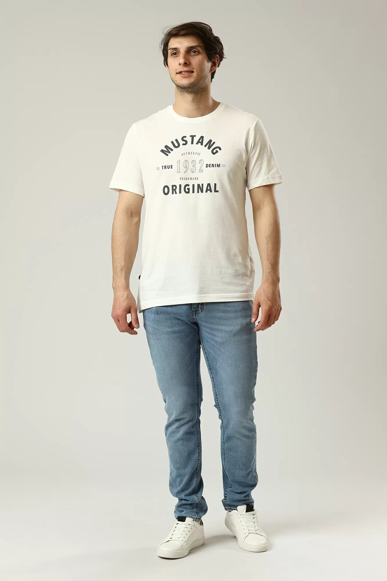 1012181-5000 Джинсы Oregon Tapered Mustang Голубой