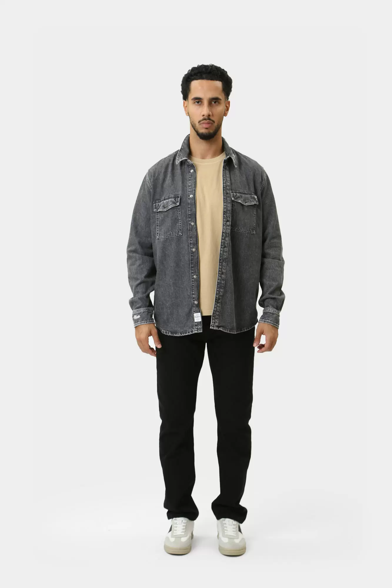 PM308767 Рубашка с длинным рукавом Pepe Jeans Серый