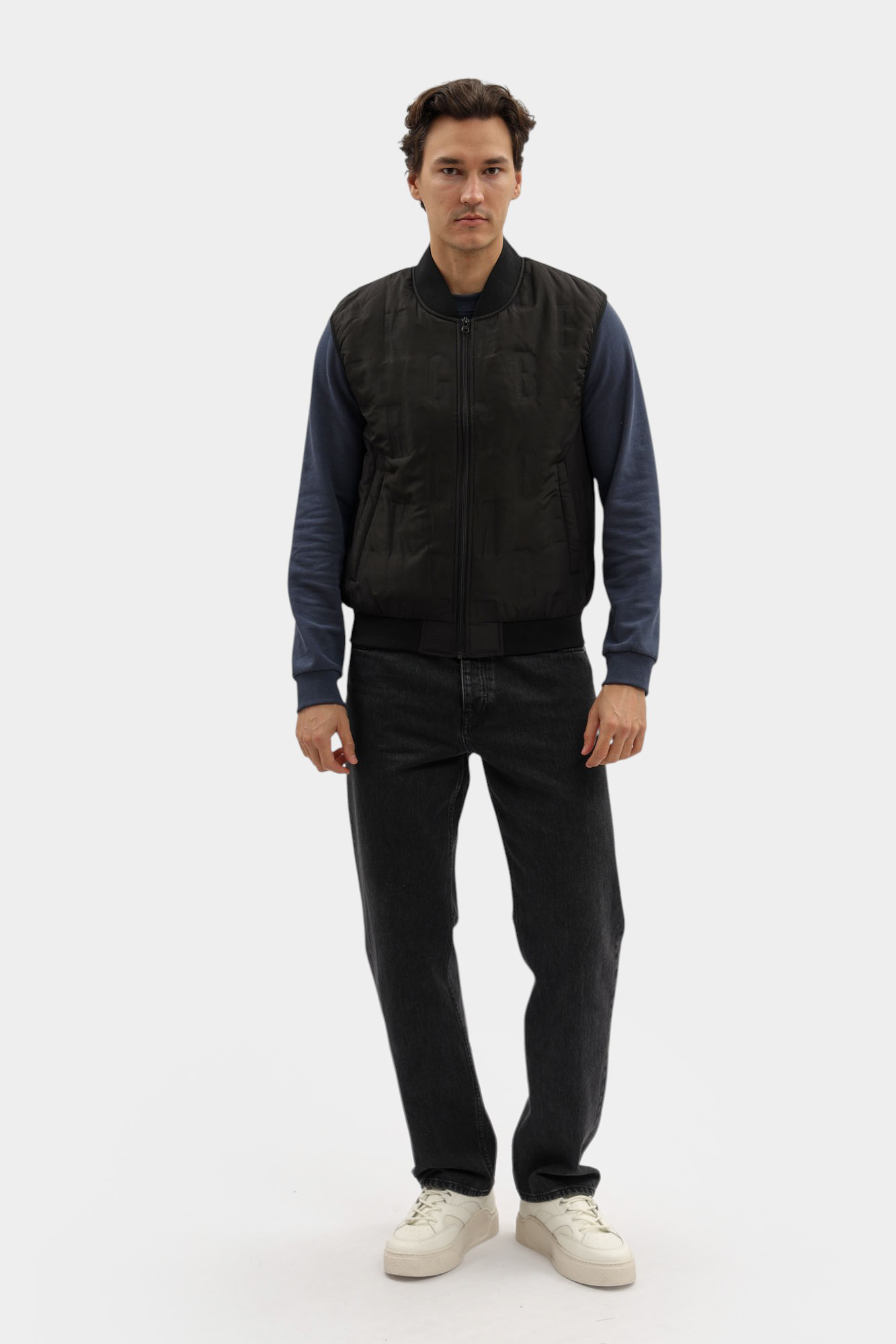 BMG1021 Жилет Bikkembergs Черный