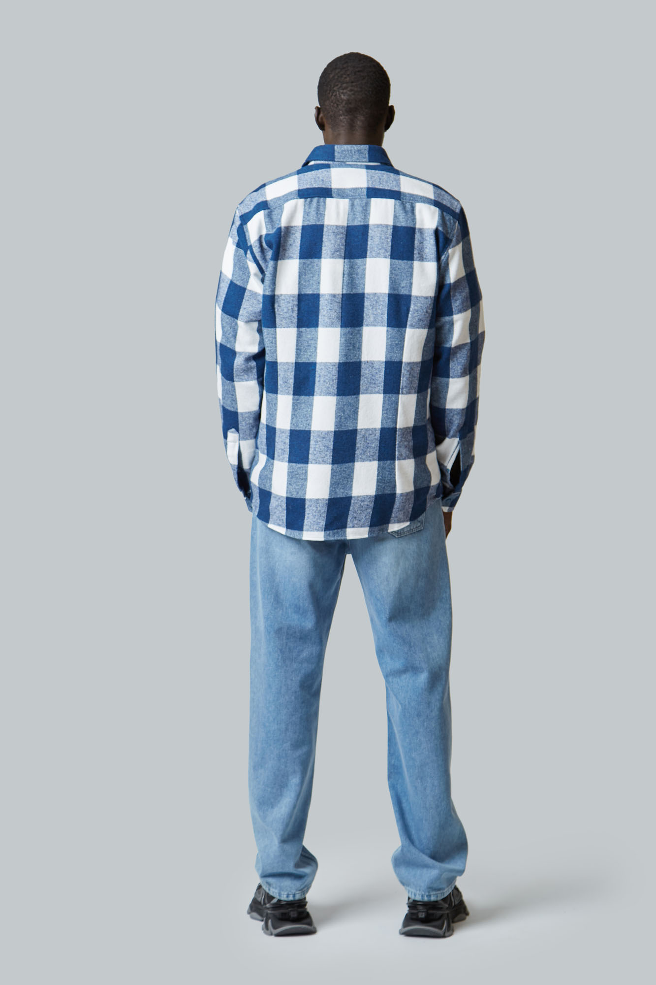 VM-BAL-58-004 Рубашка д/р Van Mich Голубой