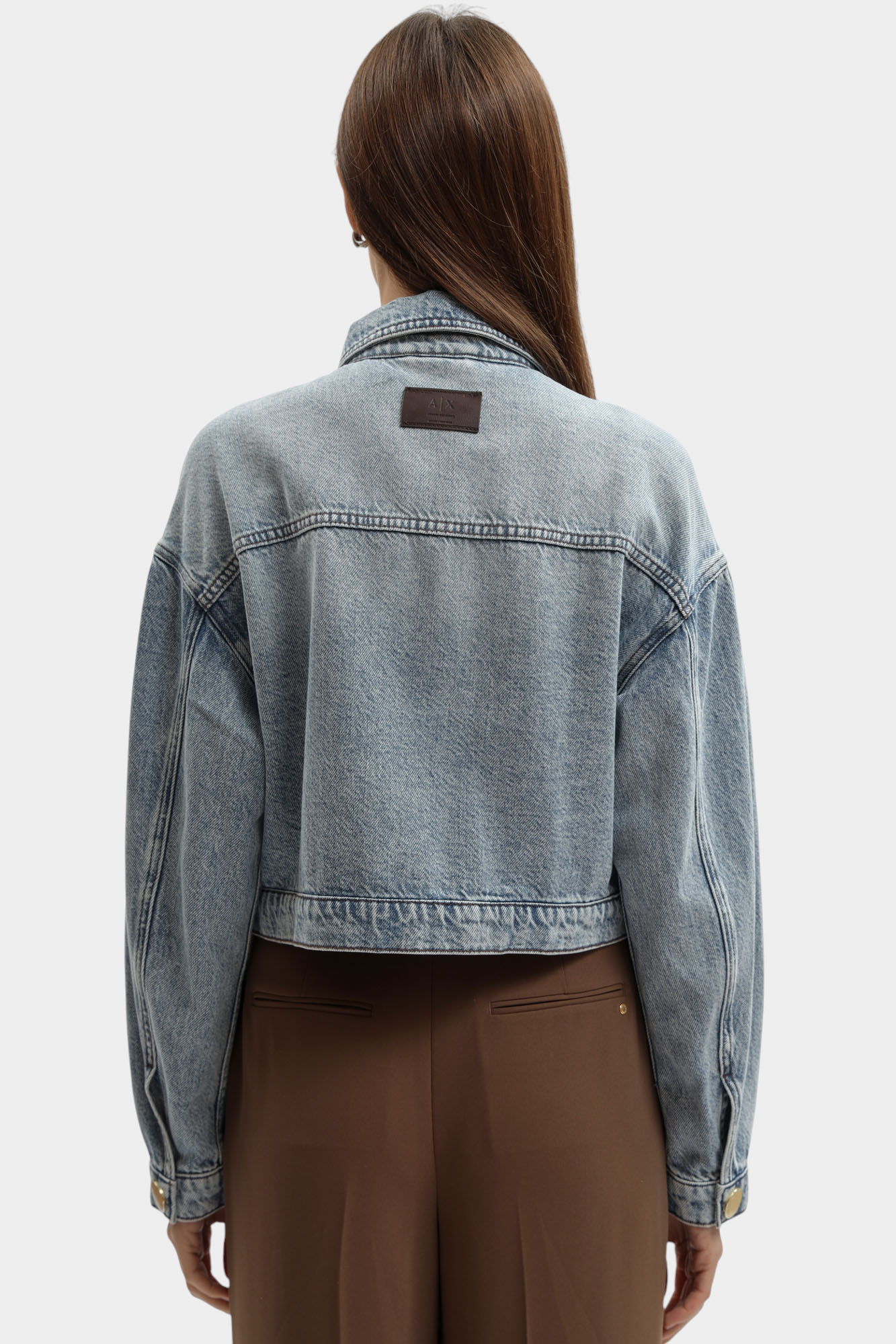 XW002260_AF21338 куртка джинсовая armani exchange 