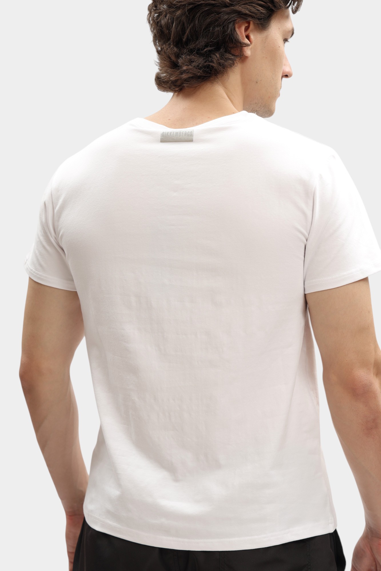 BKK25MTS04 Футболка Bikkembergs Белый