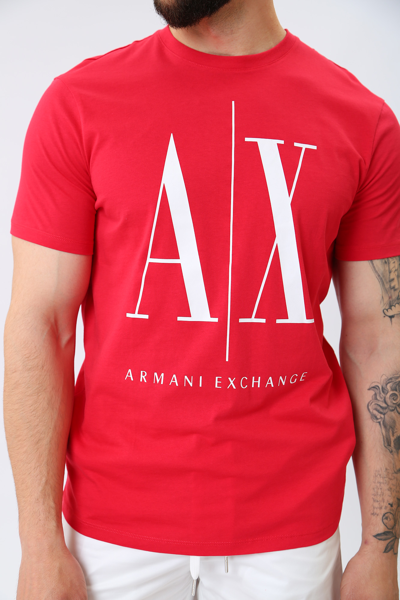 8NZTPA_ZJH4Z Футболка Armani Exchange Красный