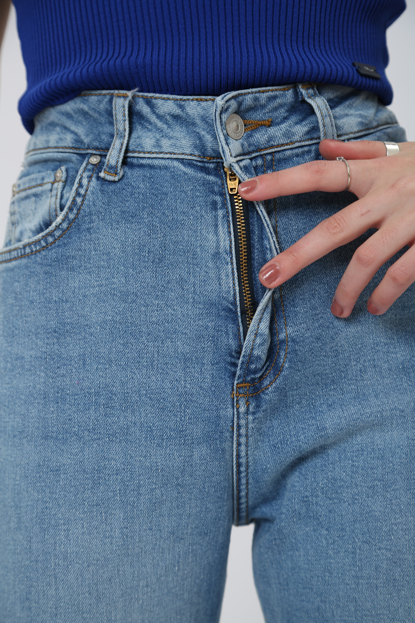 51580-15459 джинсы myla zip ltb