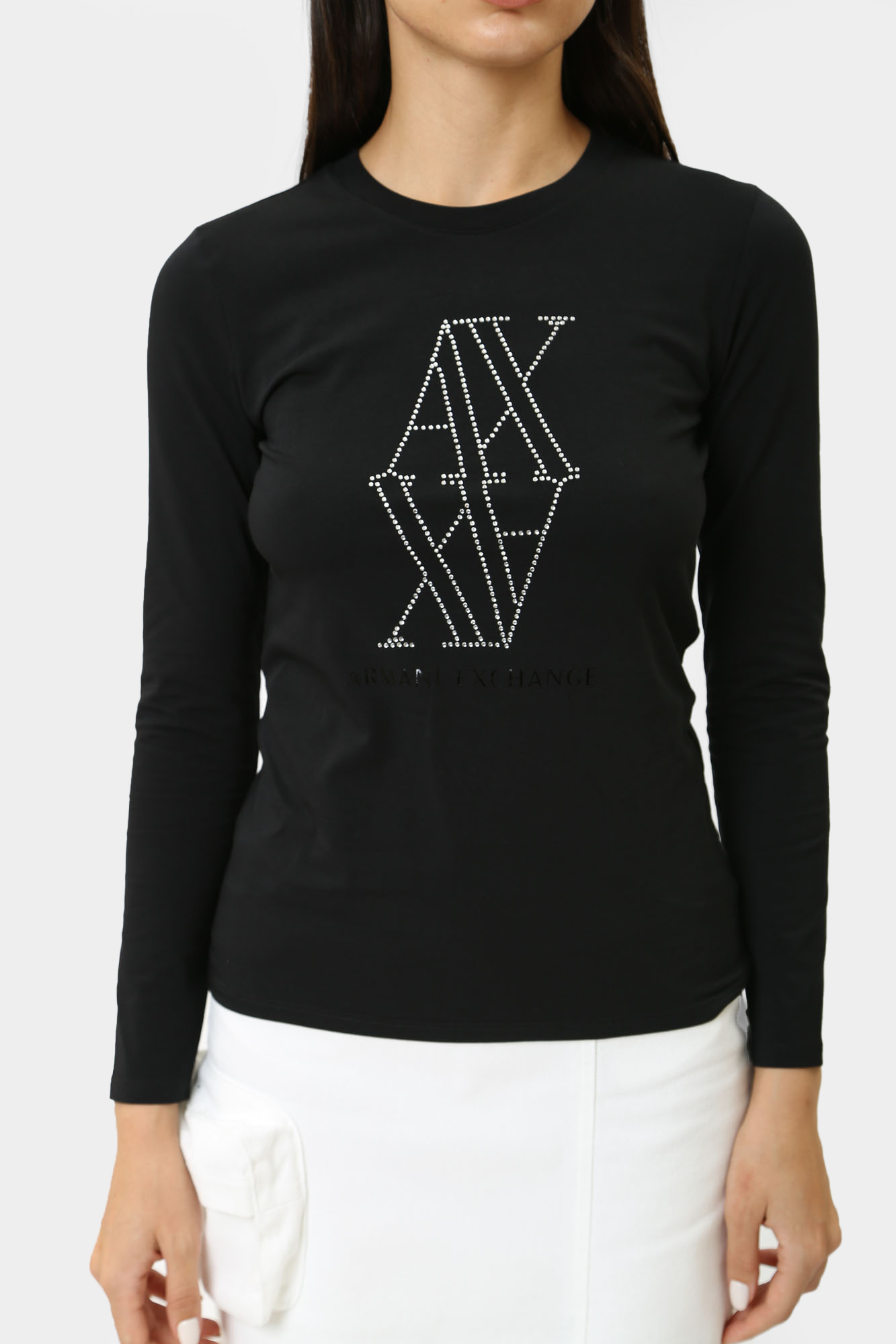 6DYT05_YJDTZ_1200 лонгслив armani exchange 