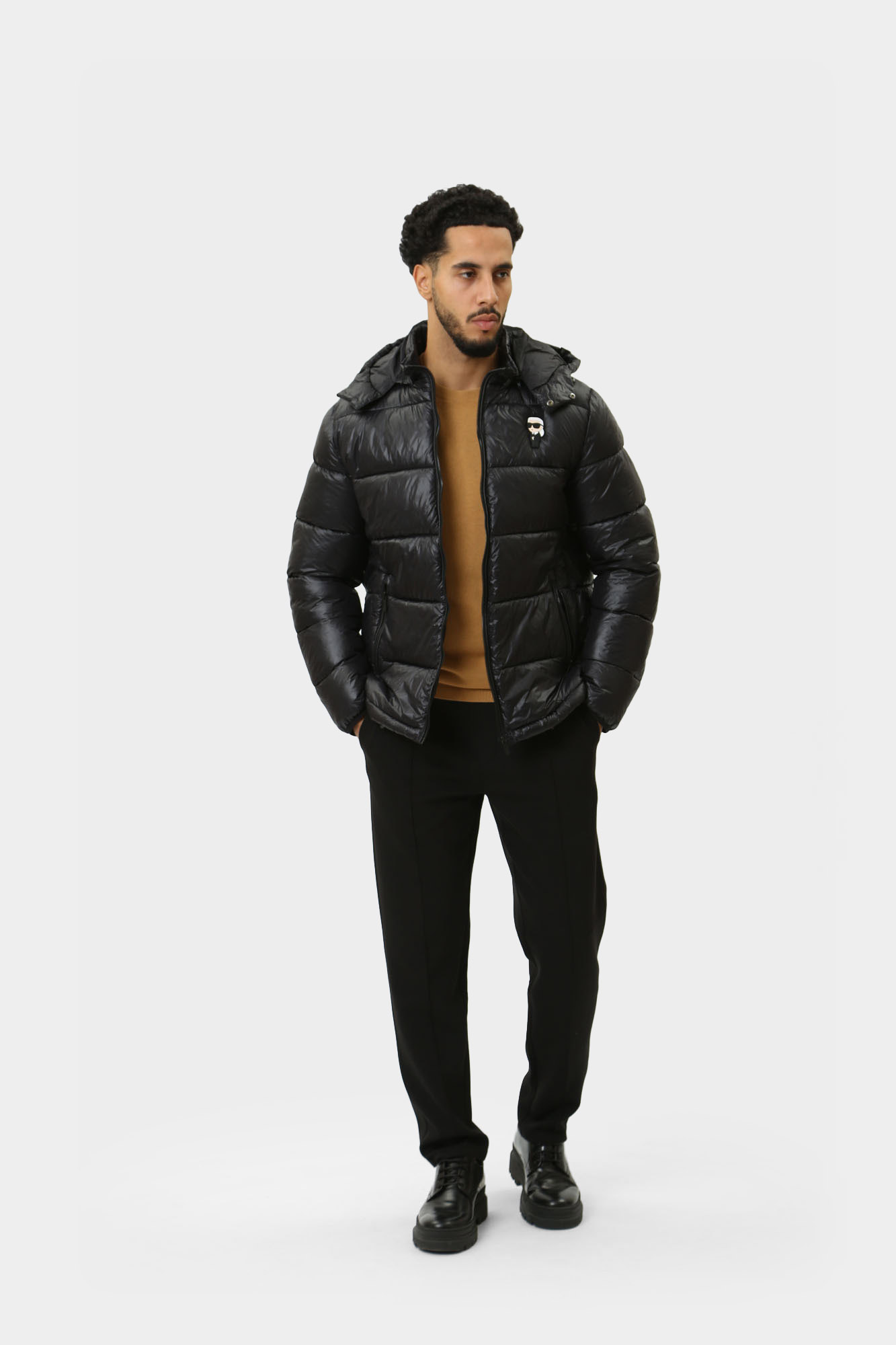 544590_505022 Куртка утепленная Karl Lagerfeld Черный