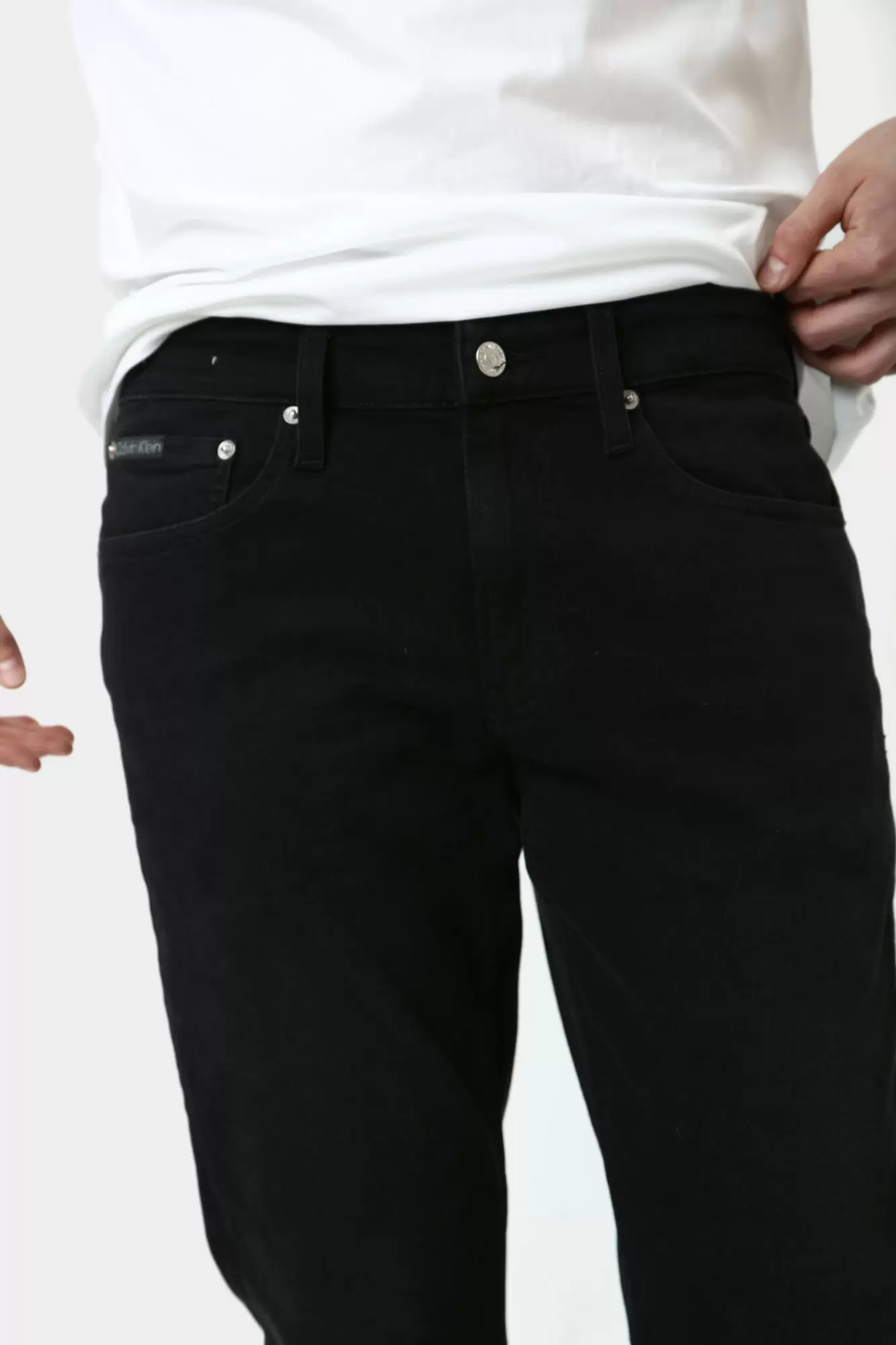 J30J326842 Брюки джинсовые Calvin Klein Jeans Черный