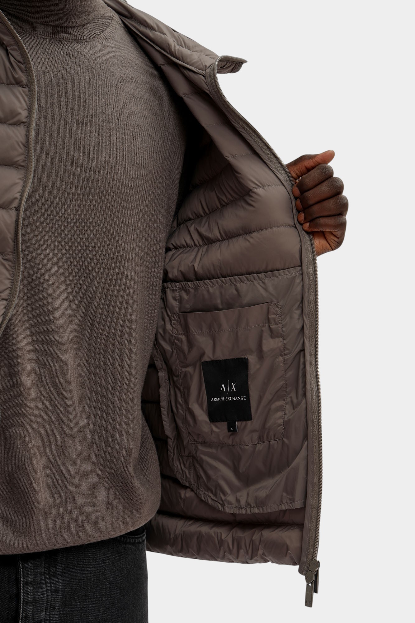 XM001577_AF16927 Куртка Armani Exchange Серый