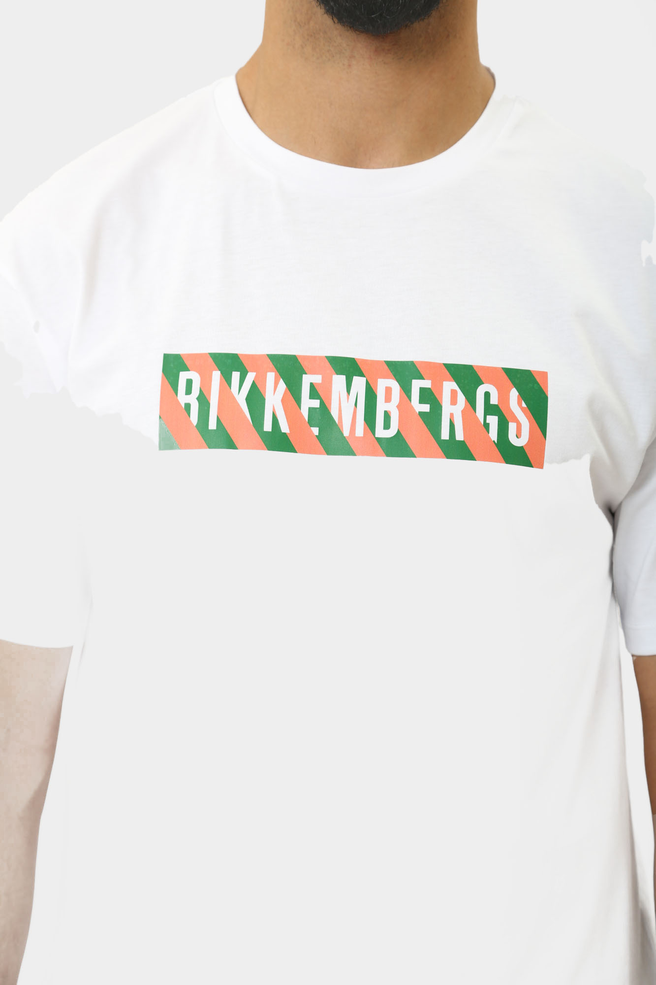 PBMT0258 Футболка Bikkembergs Белый