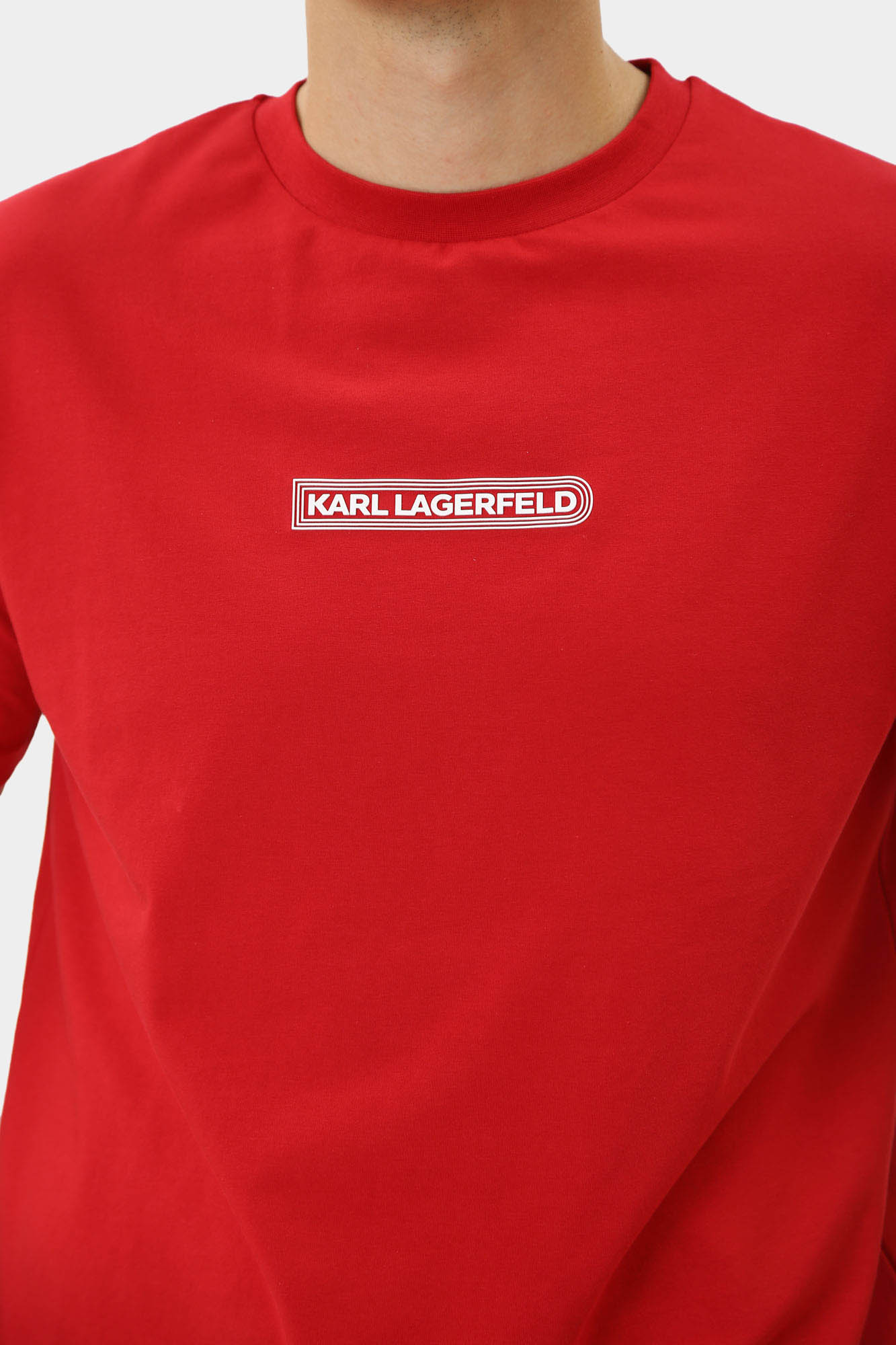 543221_755085 Футболка Karl Lagerfeld Красный