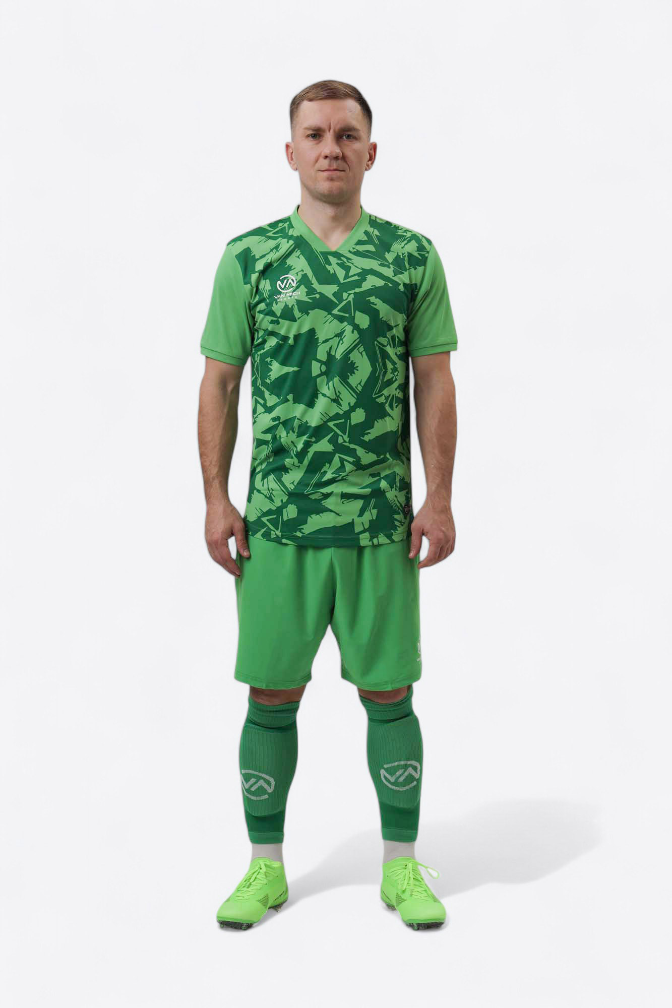 IND4188 Футболка игровая Van Mich Sports Зеленый
