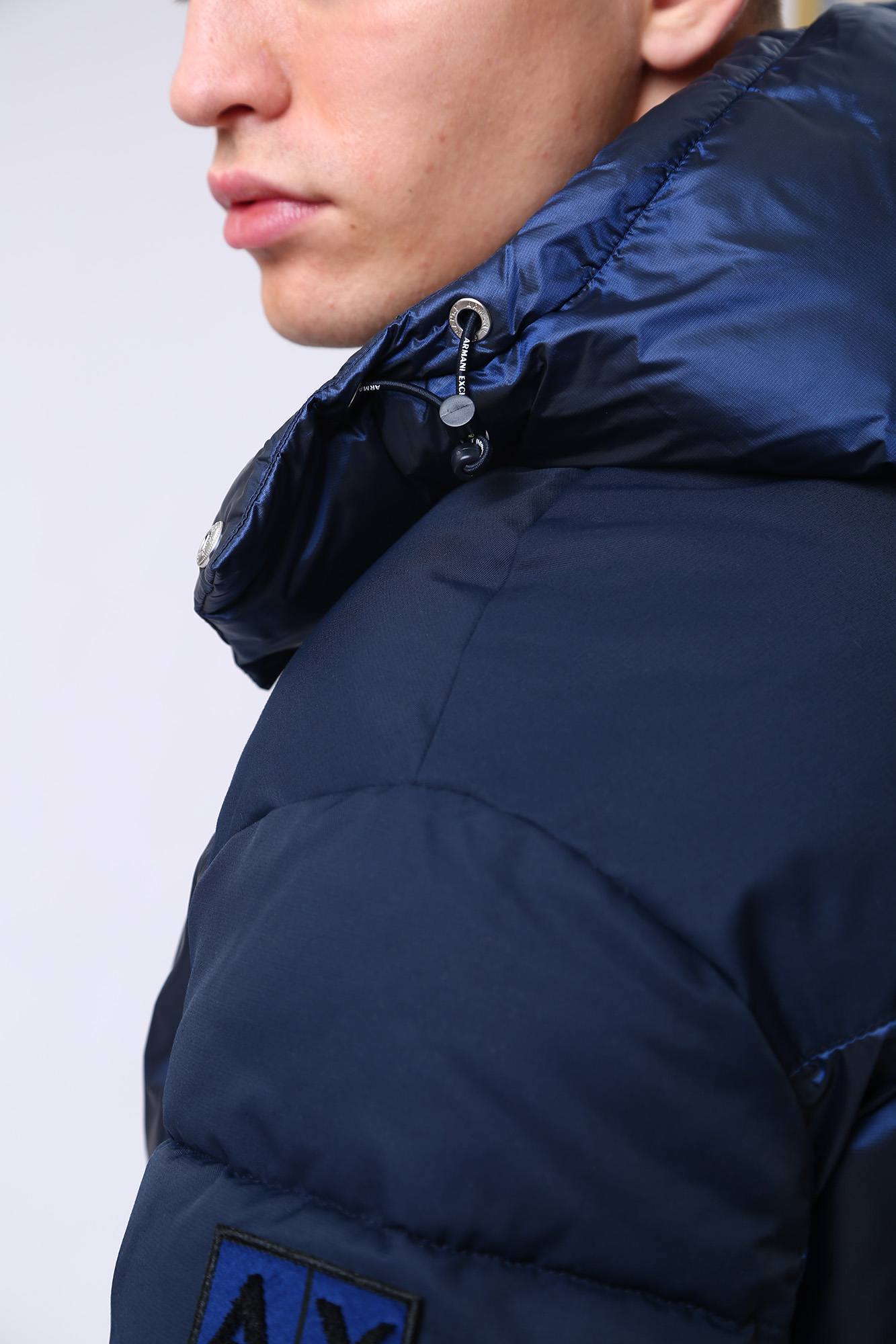 6LZK34_ZNWHZ Куртка пуховая Armani Exchange Синий