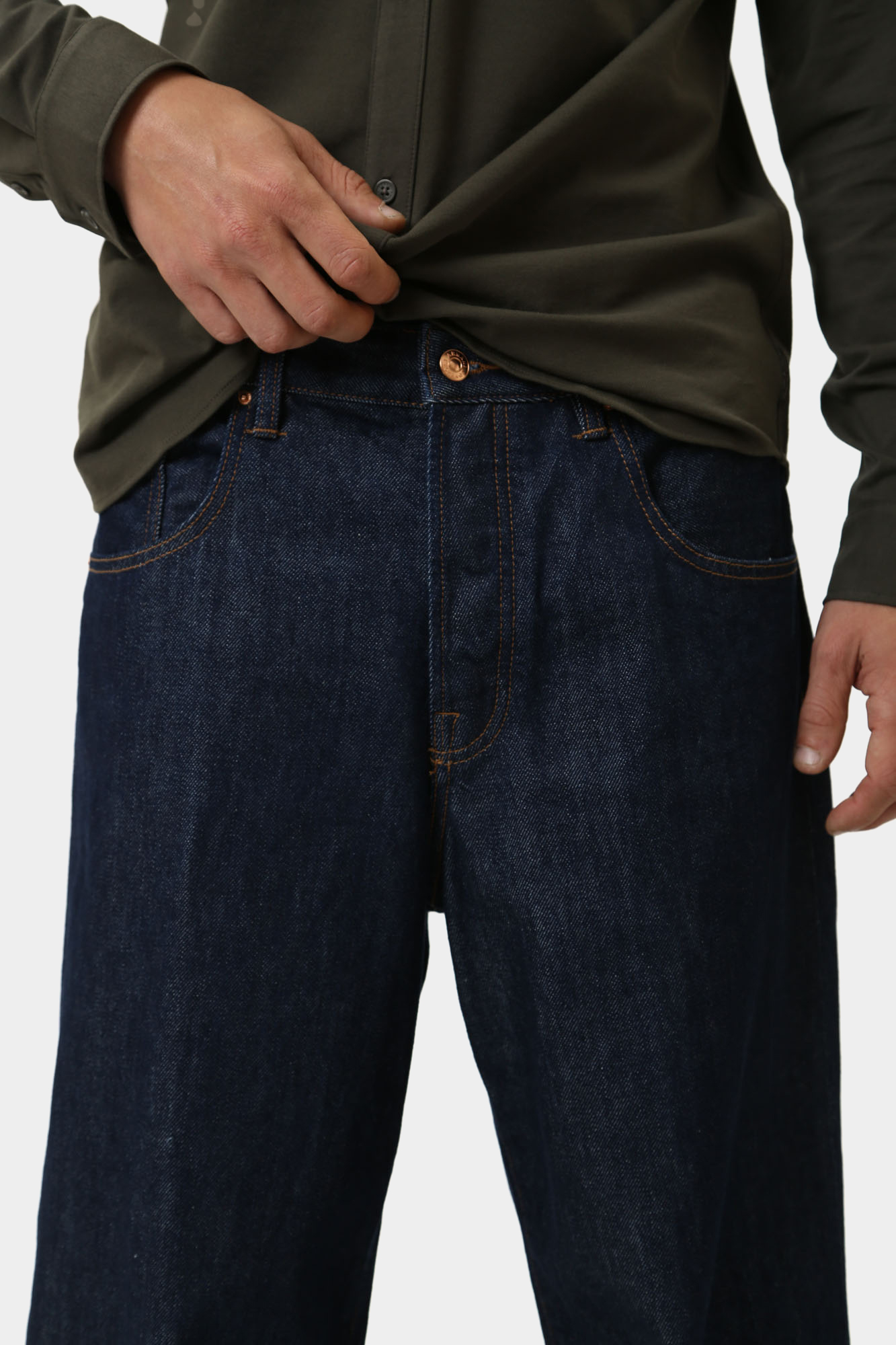 6DZJ83_Z1Z6Z Брюки джинсовые Armani Exchange Синий