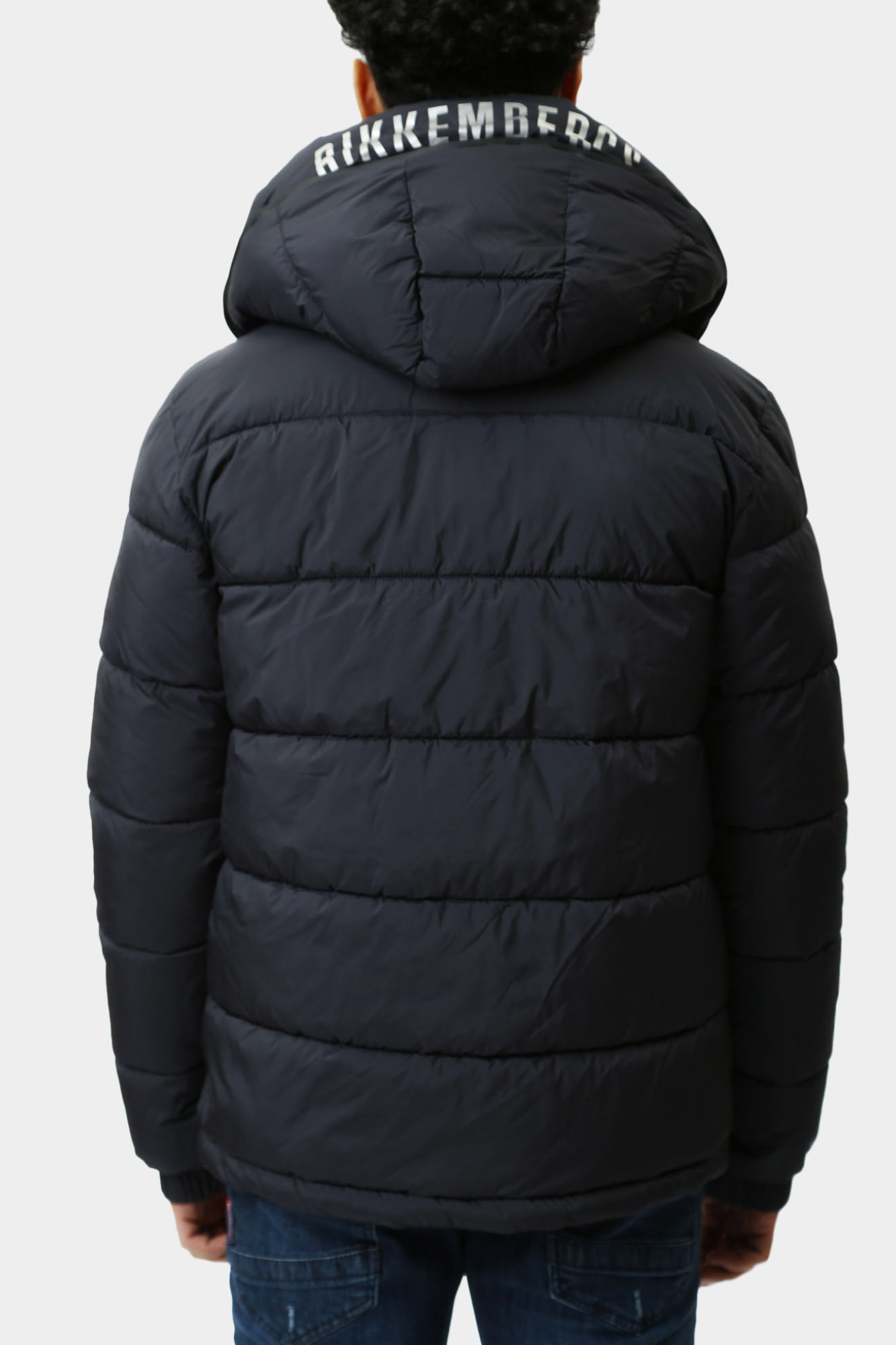 PBMG0445 Куртка пуховая Bikkembergs Синий