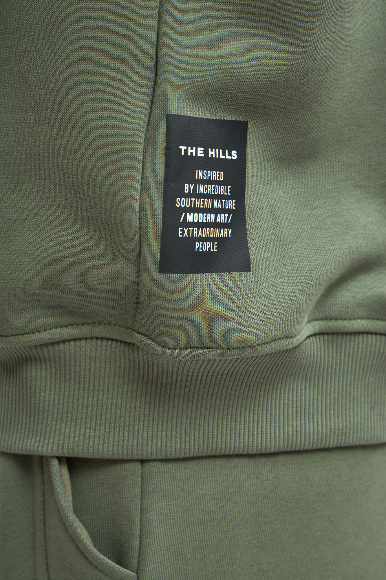 M-252-P-20-0602 Свитшот The Hills Хаки