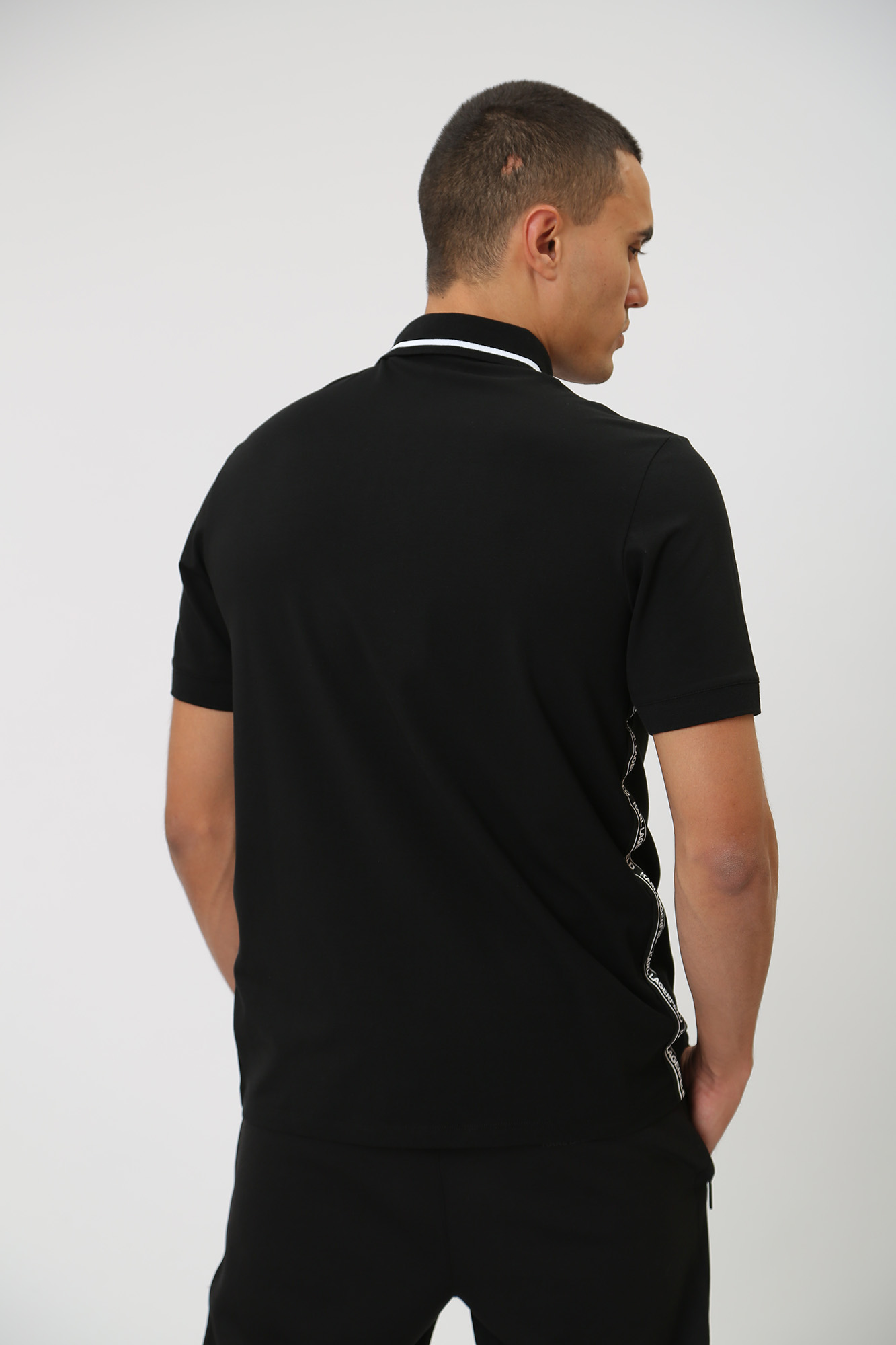 534221_745019 Поло Karl Lagerfeld Черный