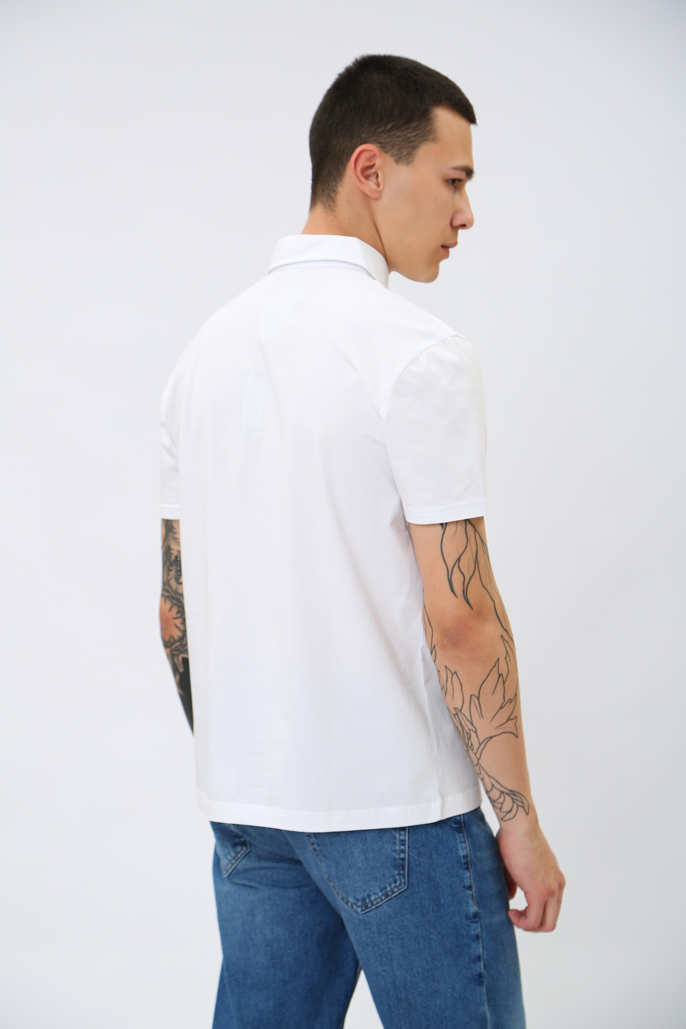 30036323_10011167 Поло Strellson Белый