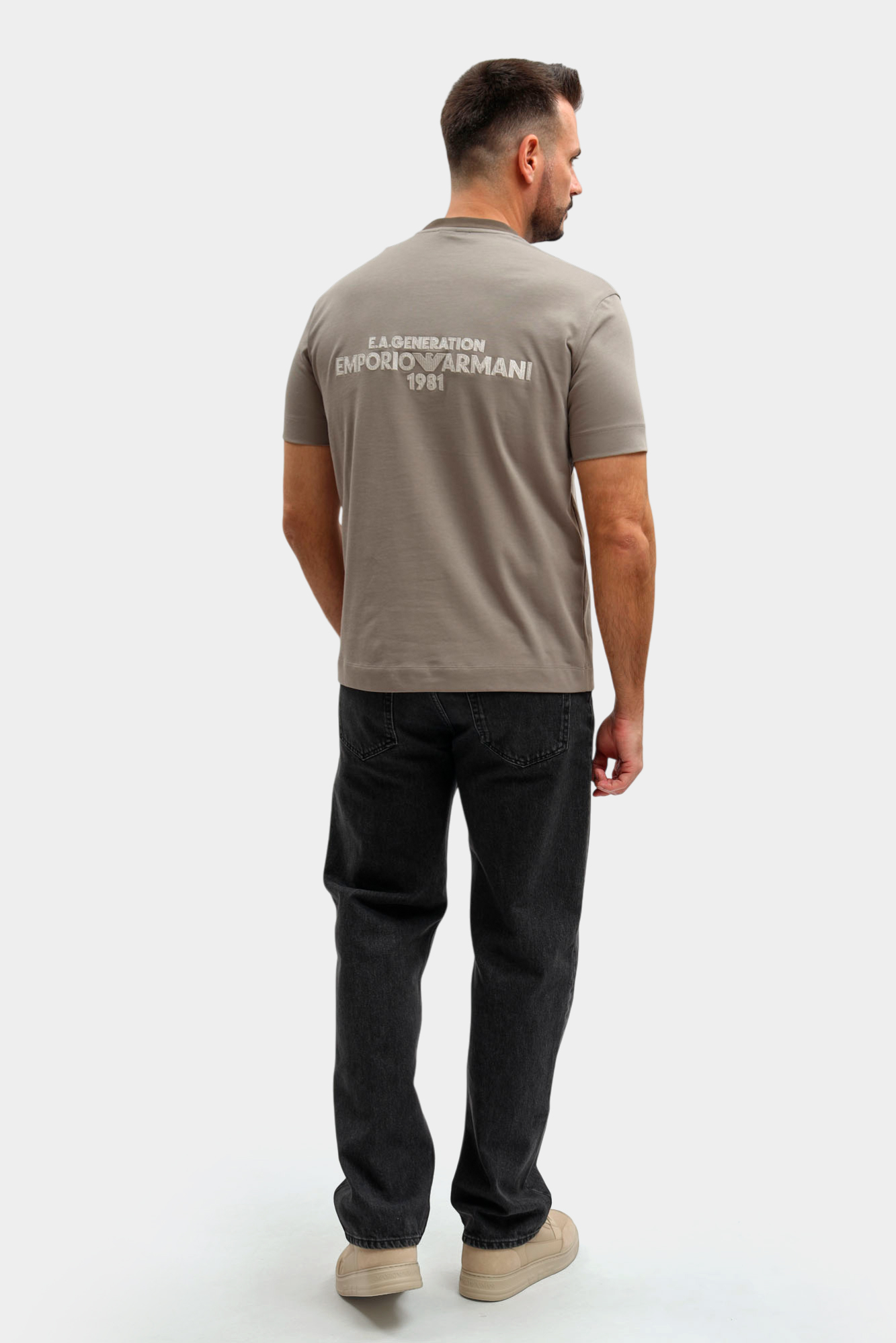 EM005257_AF13715 Футболка Emporio Armani Серый