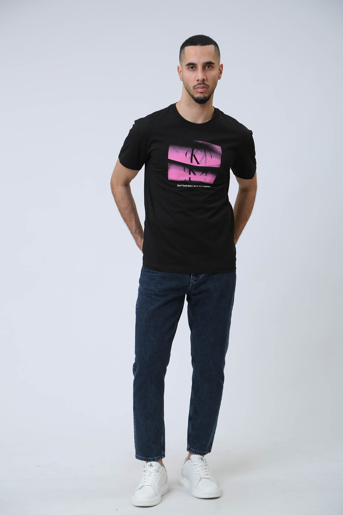 J30J324645 Футболка Calvin Klein Jeans Черный