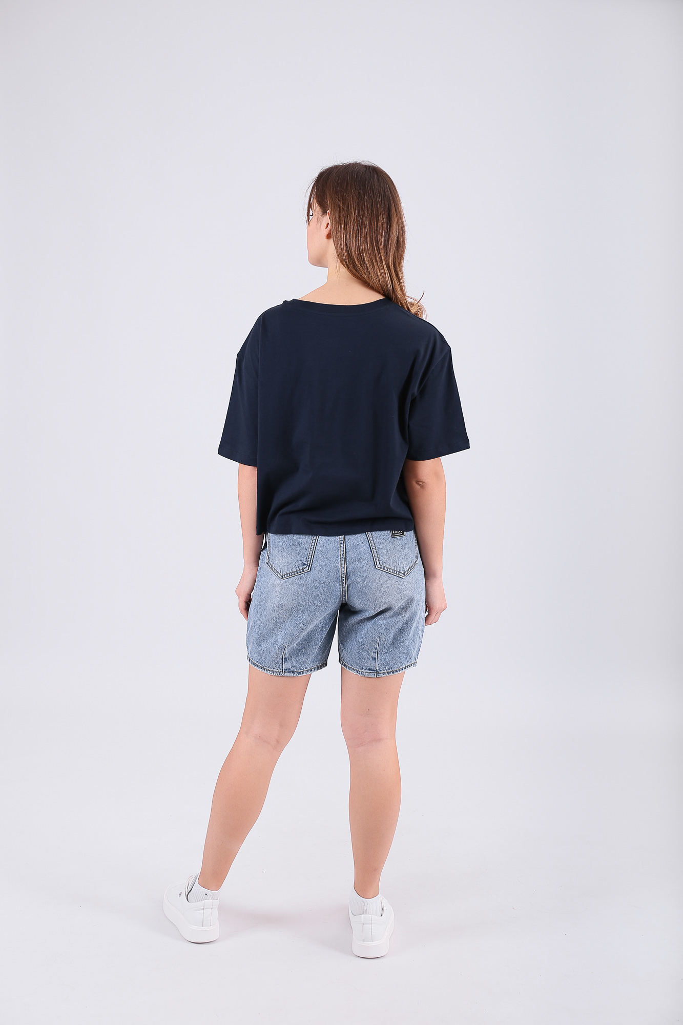 3LYJ95_Y1VFZ шорты джинсовые armani exchange 