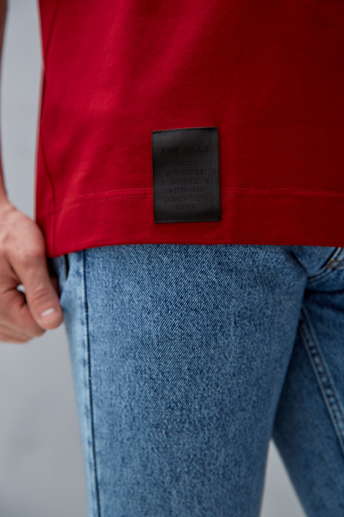 M-231-THT-22-0046-640 Футболка The Hills Бордовый