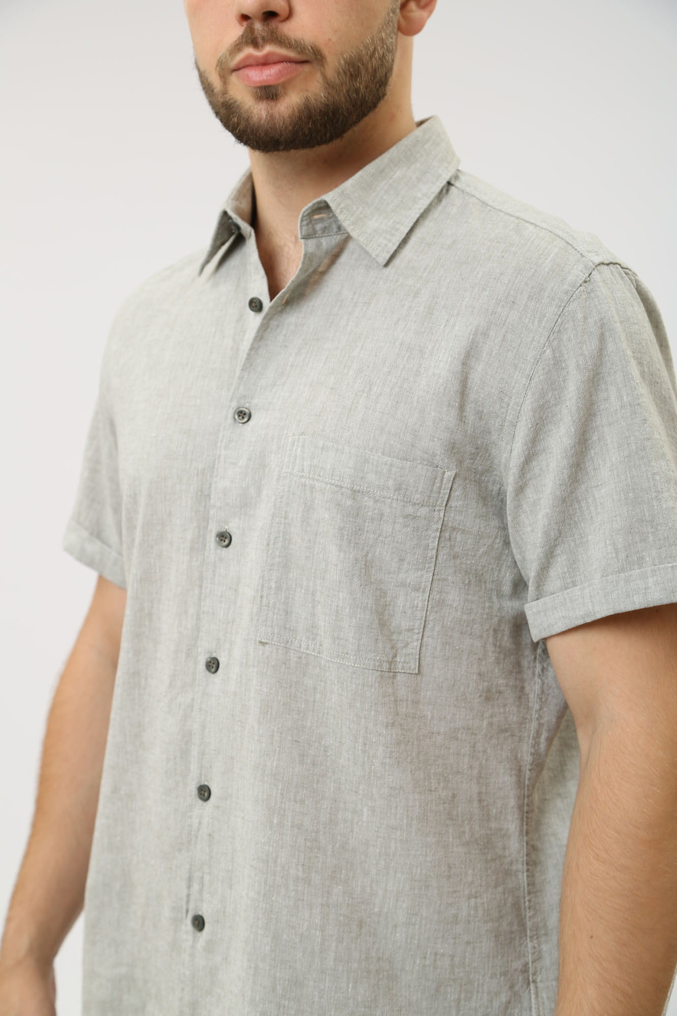 30041220_10017536 Рубашка Strellson Зеленый