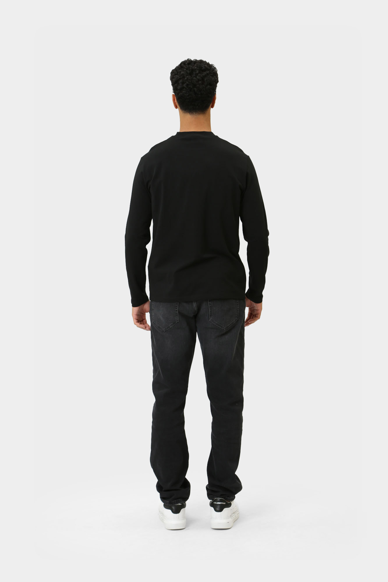 544221_755058 Лонгслив Karl Lagerfeld Черный