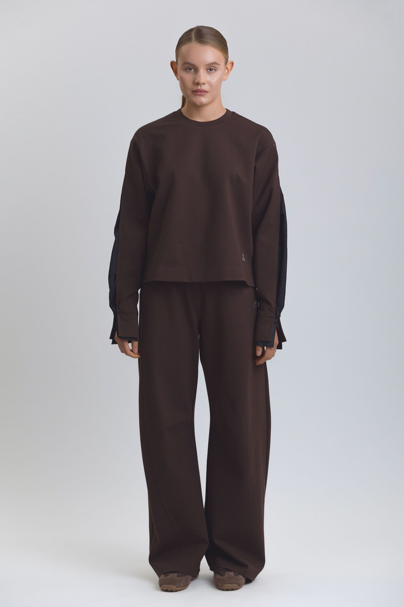 Свитшот The Hills Коричневый