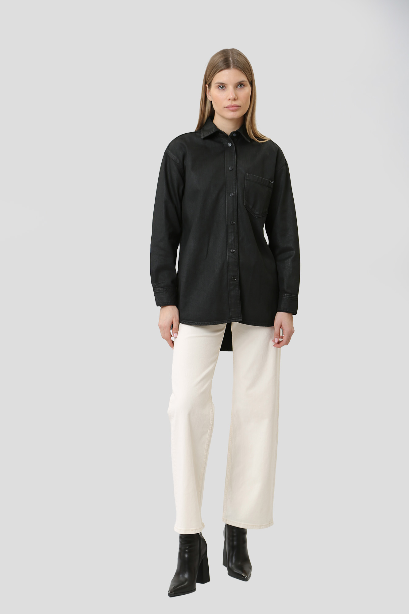 PL204598WI5 джинсы wide leg jeans uhw  pepe jeans 