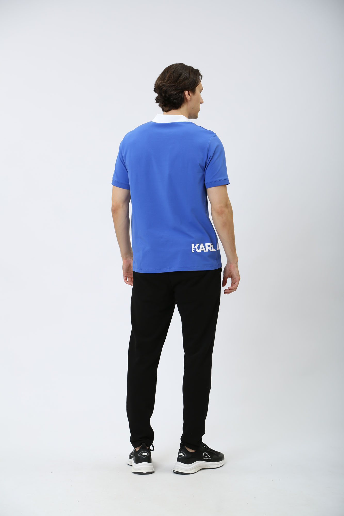 542221_745020 Поло Karl Lagerfeld Голубой