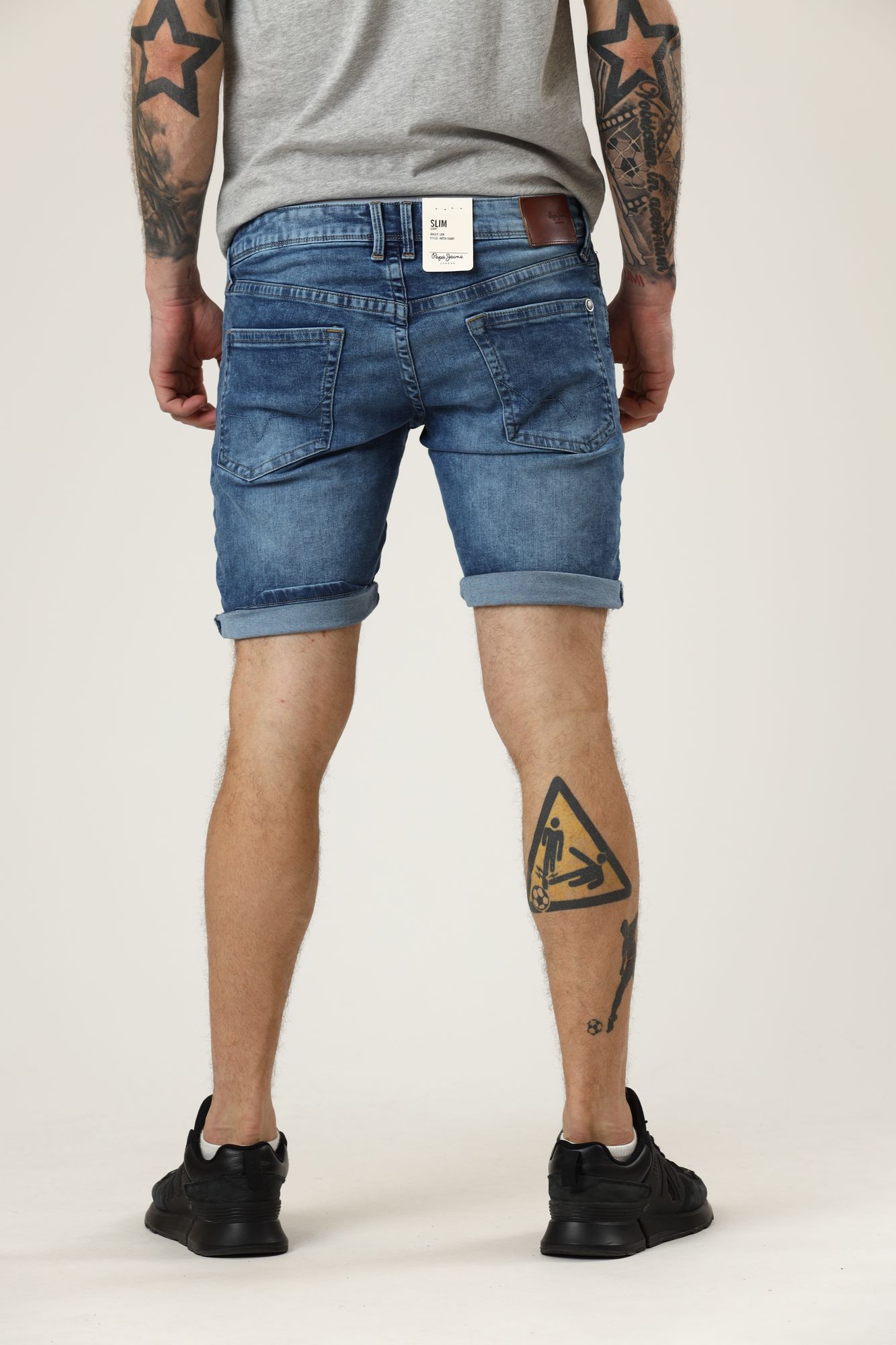 PM800708HG7 Шорты джинсовые Pepe Jeans Синий