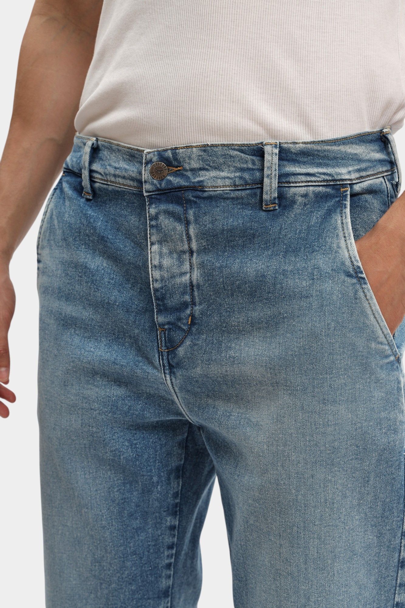 1016345-5000 Джинсы Mustang Синий