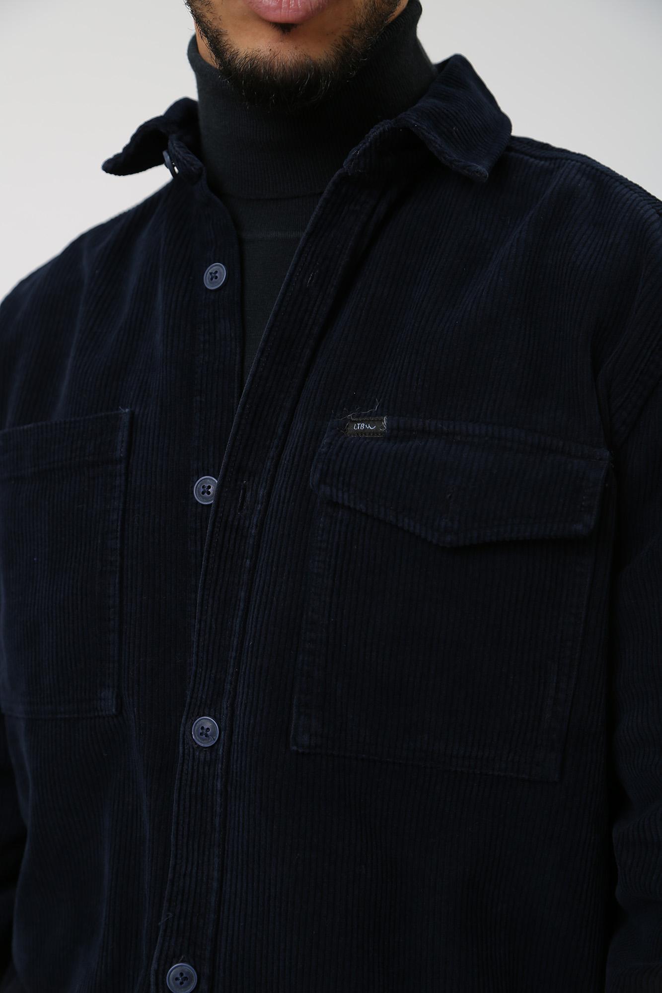 49002-25099 Рубашка д/р LTB Синий