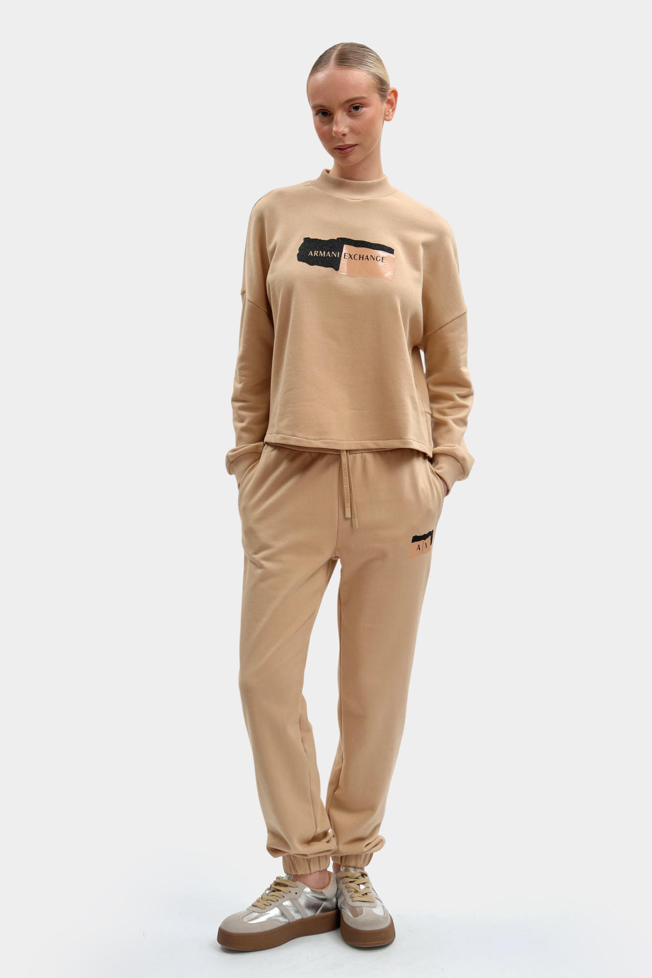 XW001802_AF24312 брюки спортивные armani exchange 