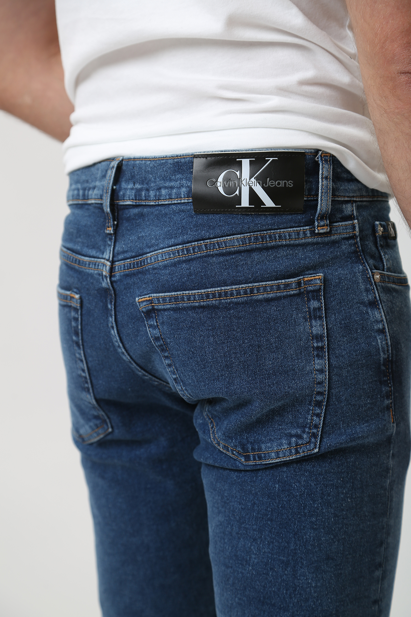 J30J324194 Джинсы SLIM  Calvin Klein Jeans Синий