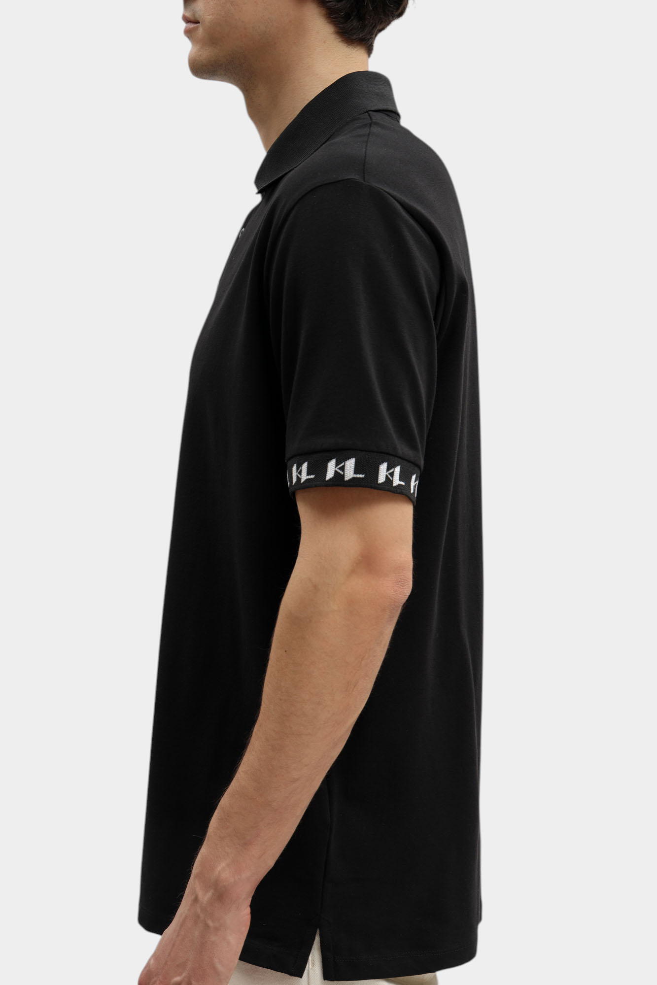 562221_745020 Поло Karl Lagerfeld Черный