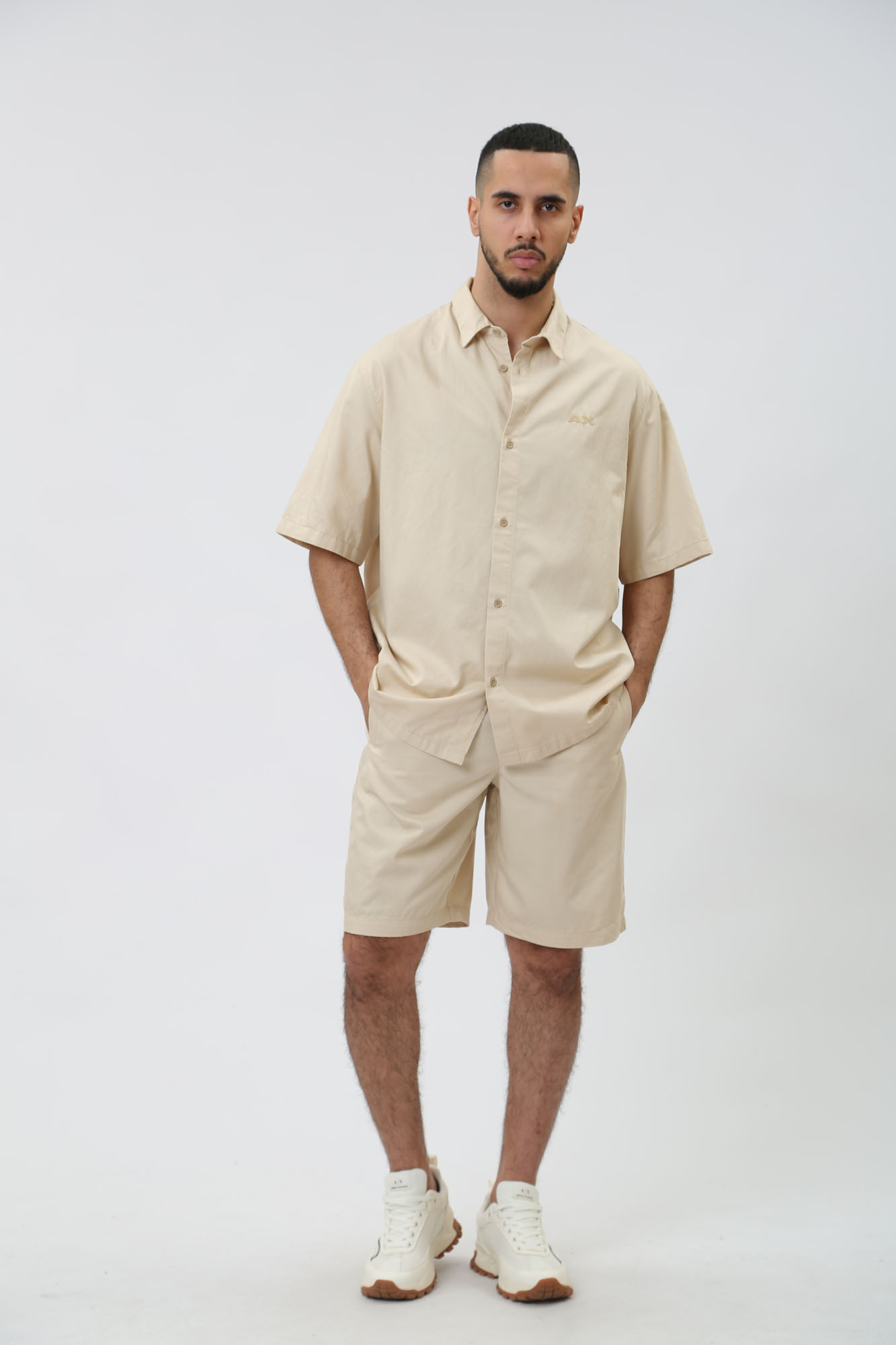 3DZC21_ZN3LZ Рубашка Armani Exchange Бежевый