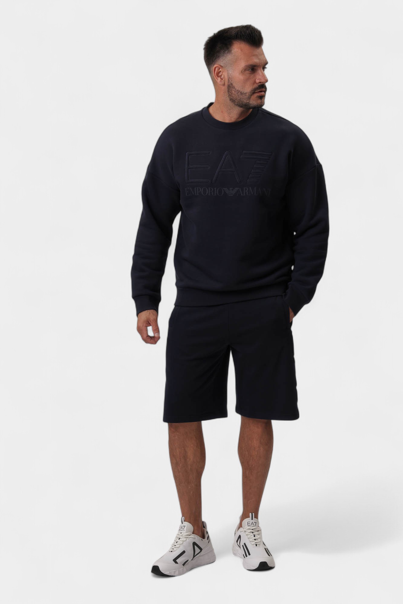 6DUM14_PJOPZ Свитшот EA7 Синий