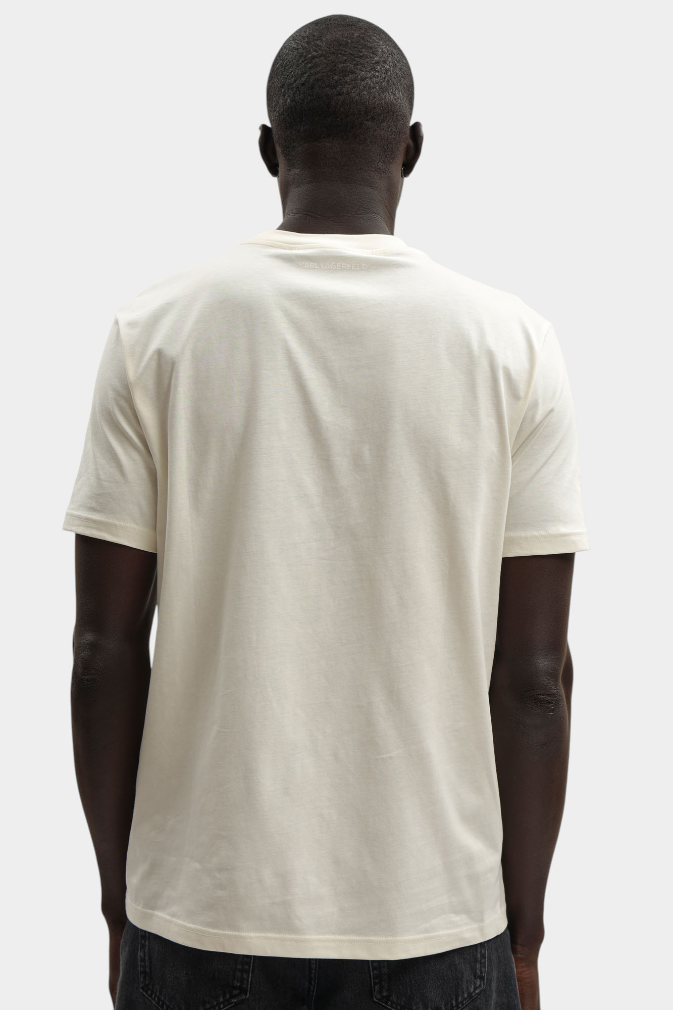 561255_755076 Футболка Karl Lagerfeld Бежевый