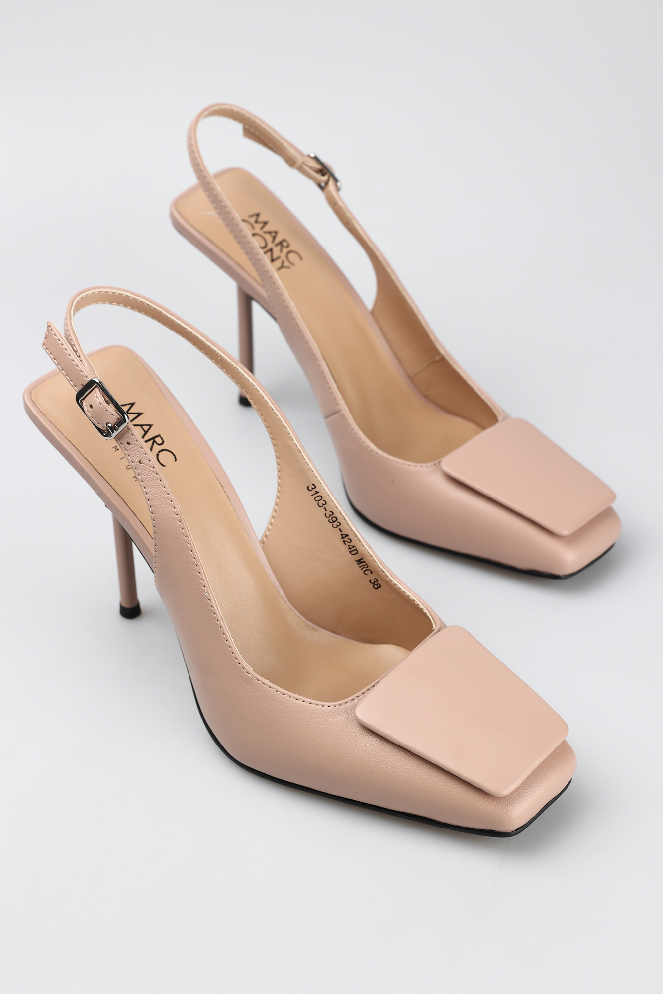 3103-393-424D-MRC Туфли Босоножки Marc Cony Бежевый