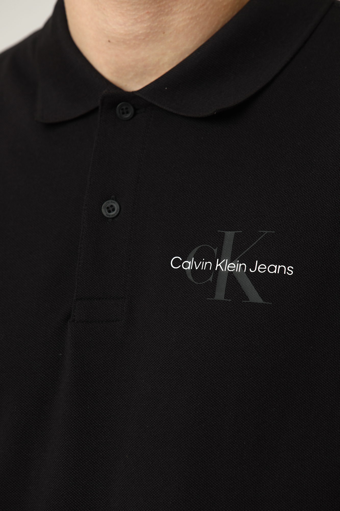 J30J319675 Поло Calvin Klein Jeans Черный