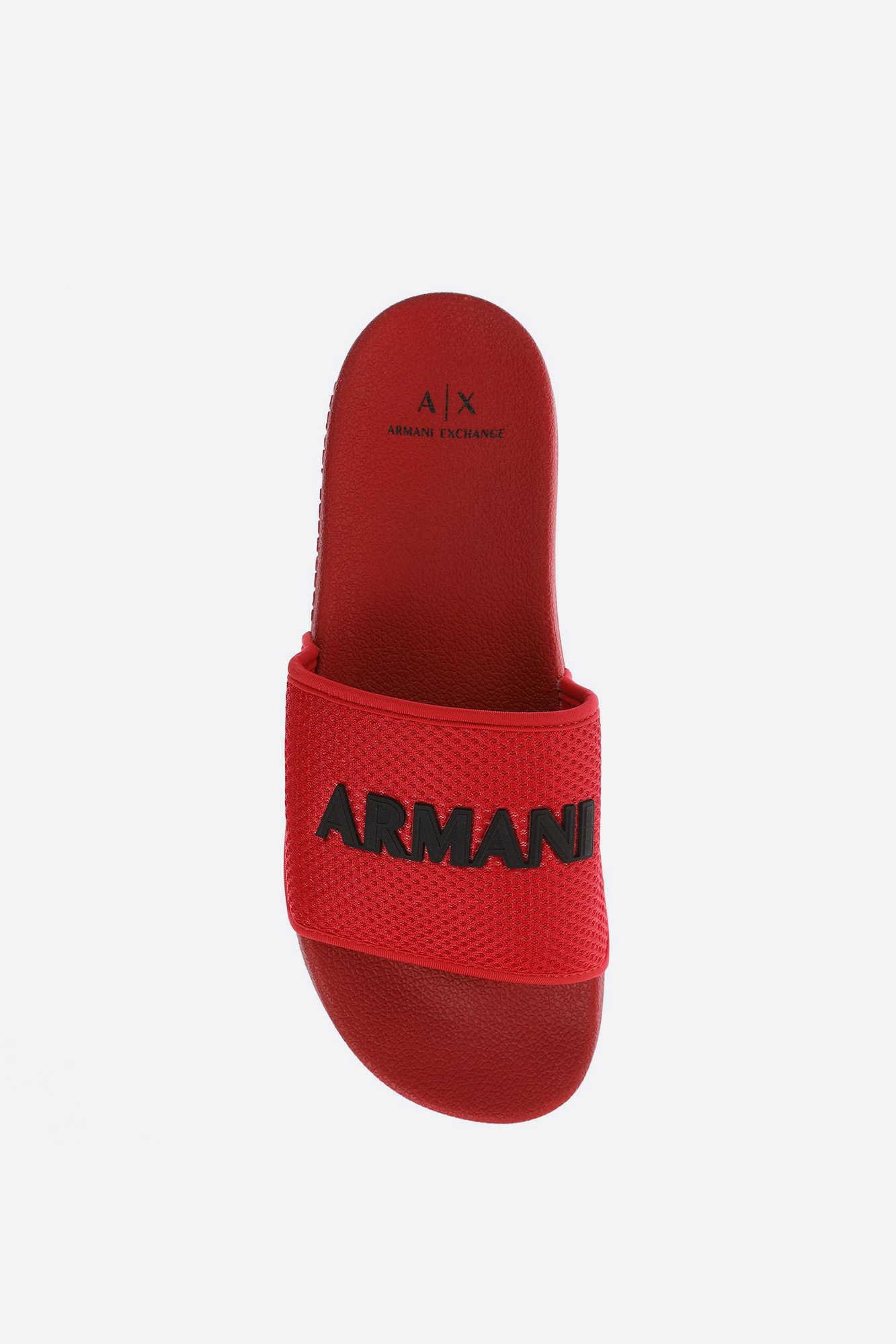XUP001_XV087 Шлепки Armani Exchange Красный