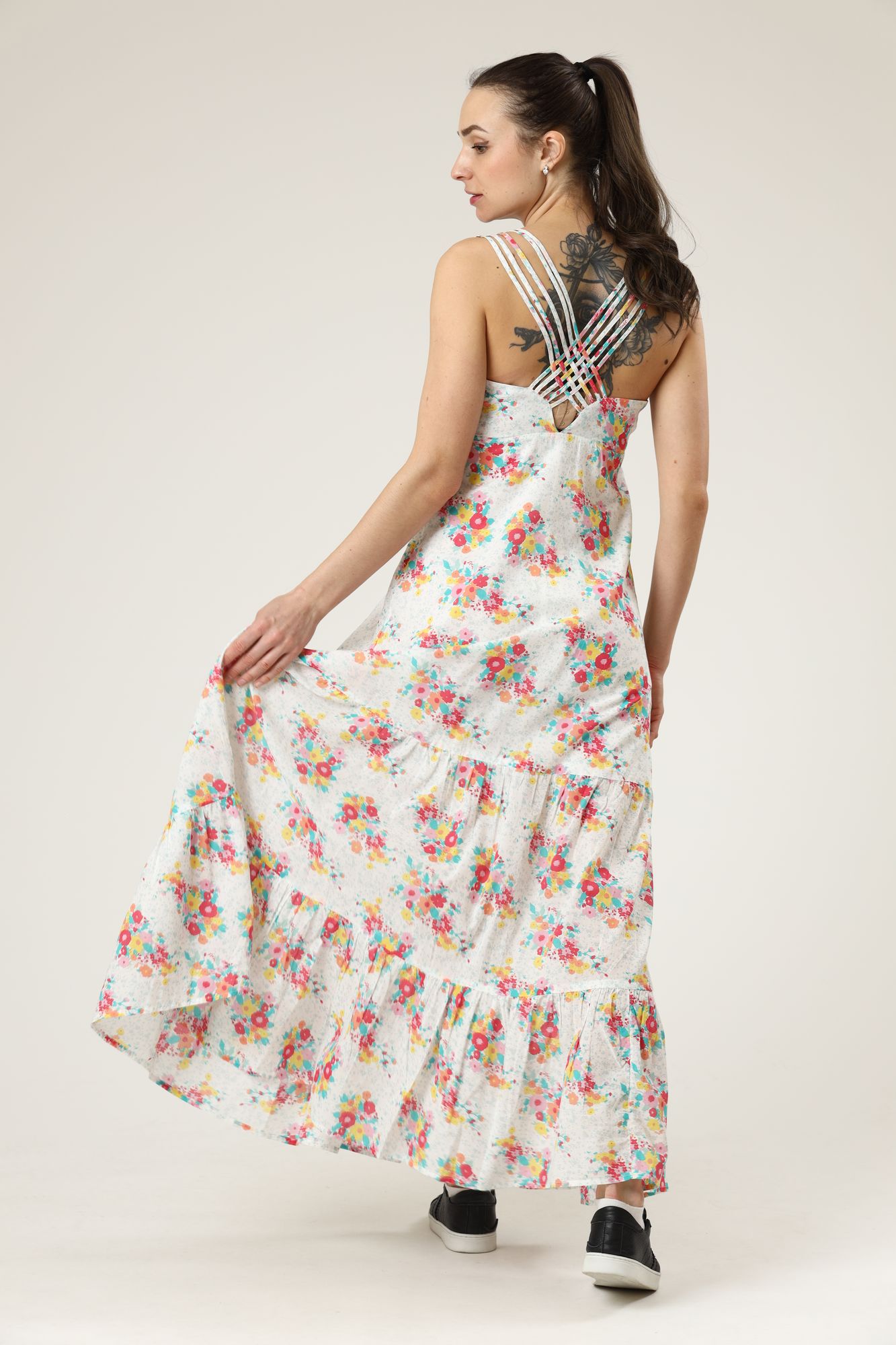 PL952831 платье макси pepe jeans 