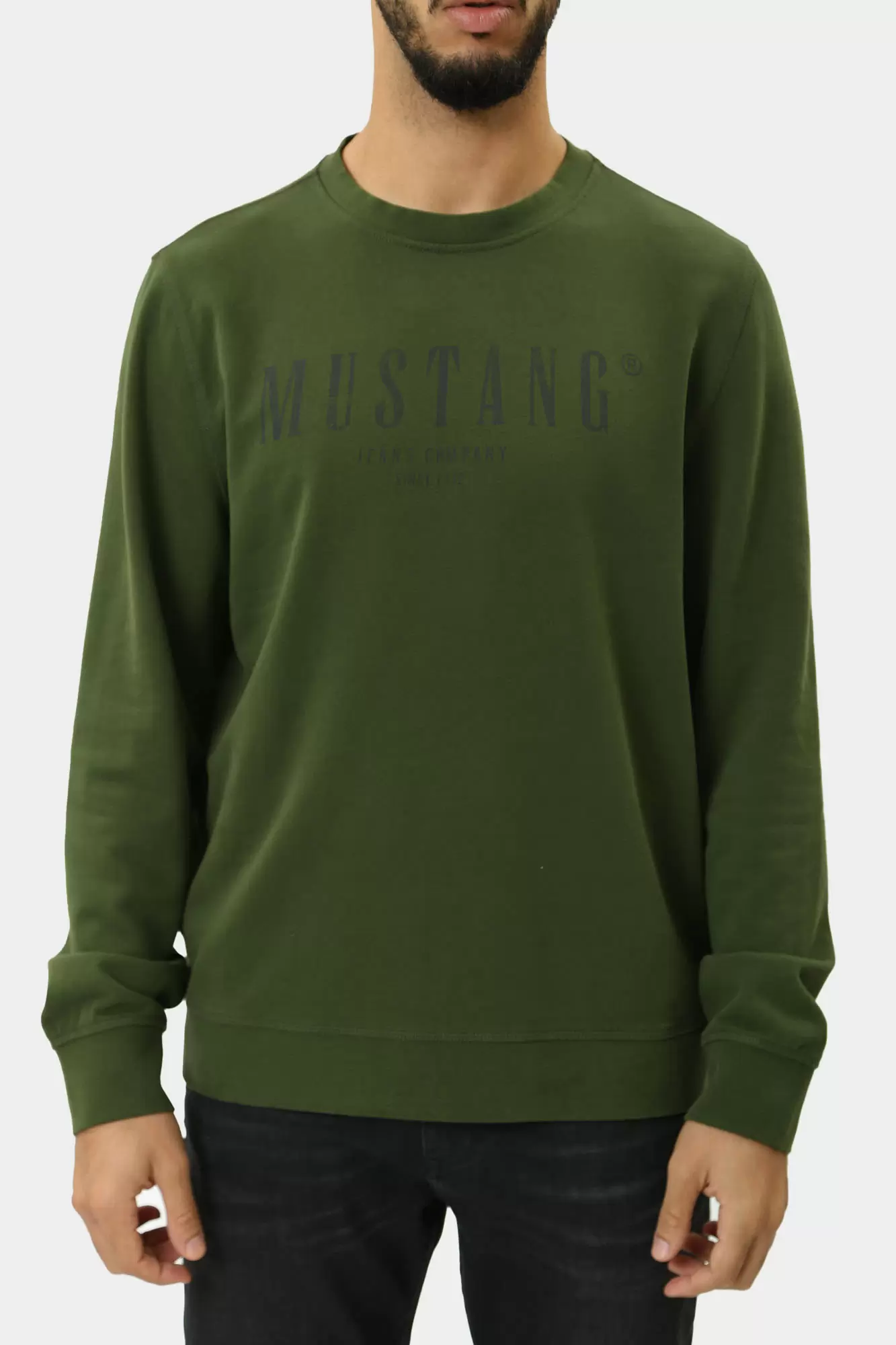 1015629 Свитшот Mustang Зеленый